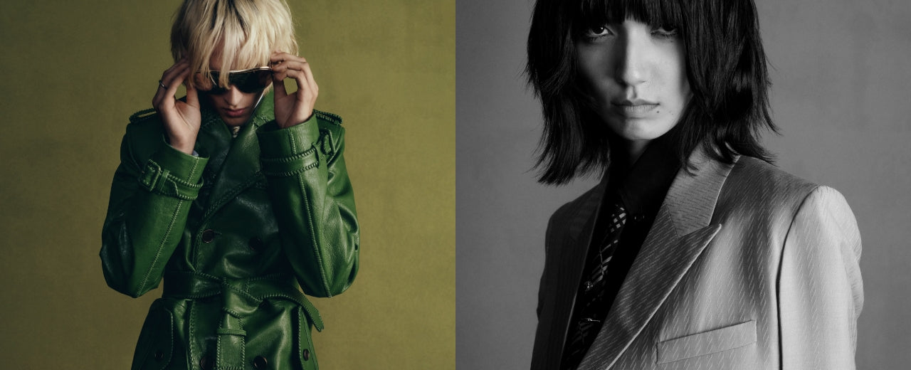 Burberry luxury fashion defined by modern British tailoring, refined outerwear, and a contemporary reinterpretation of heritage design with a confident, directional attitude.