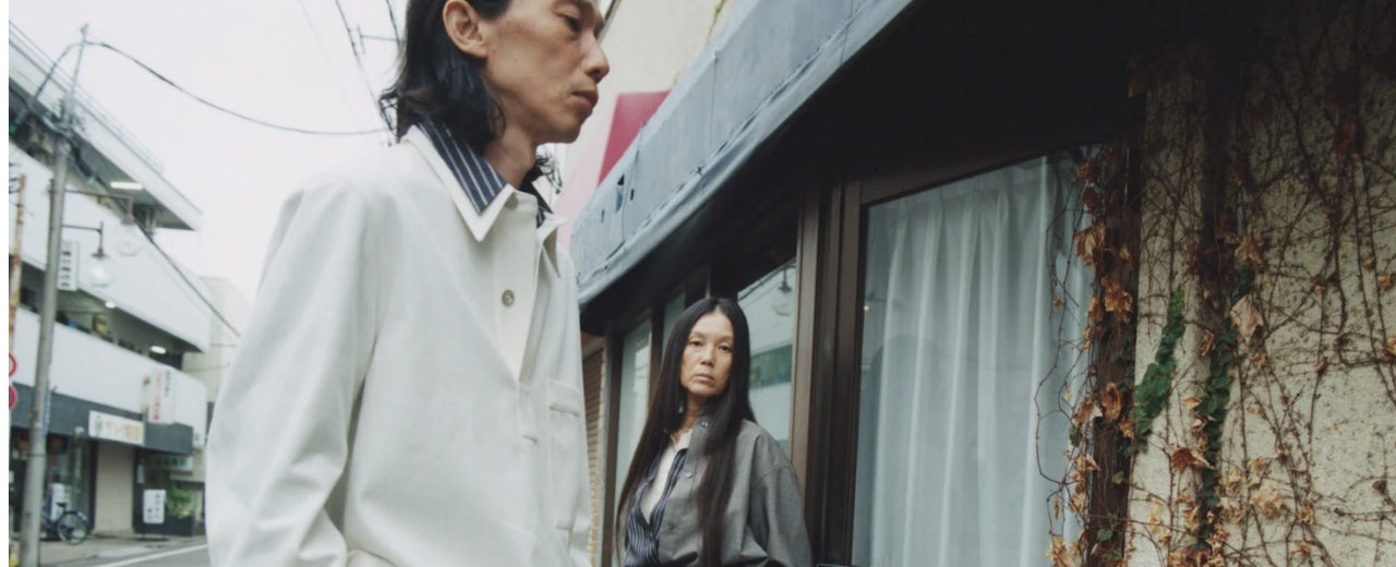 Studio Nicholson approaches clothing with architectural precision. Clean lines, fluid silhouettes, and carefully selected materials come together in garments that feel timeless, functional, and distinctly modern.