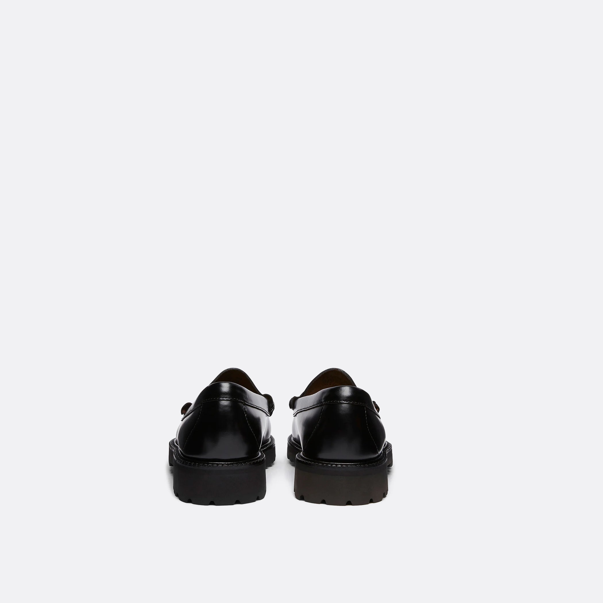 G.H Bass Weejuns 90s Larson Penny Loafers in Black Leather