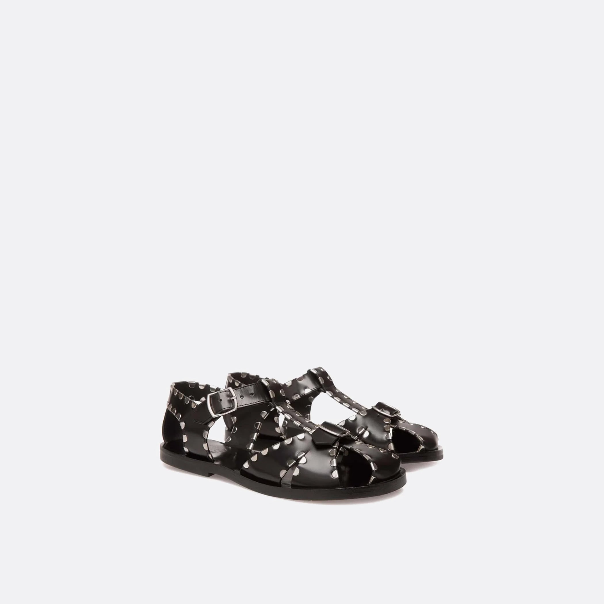 BALLY_WF0043_SalisFlatSandalinBlackLeather