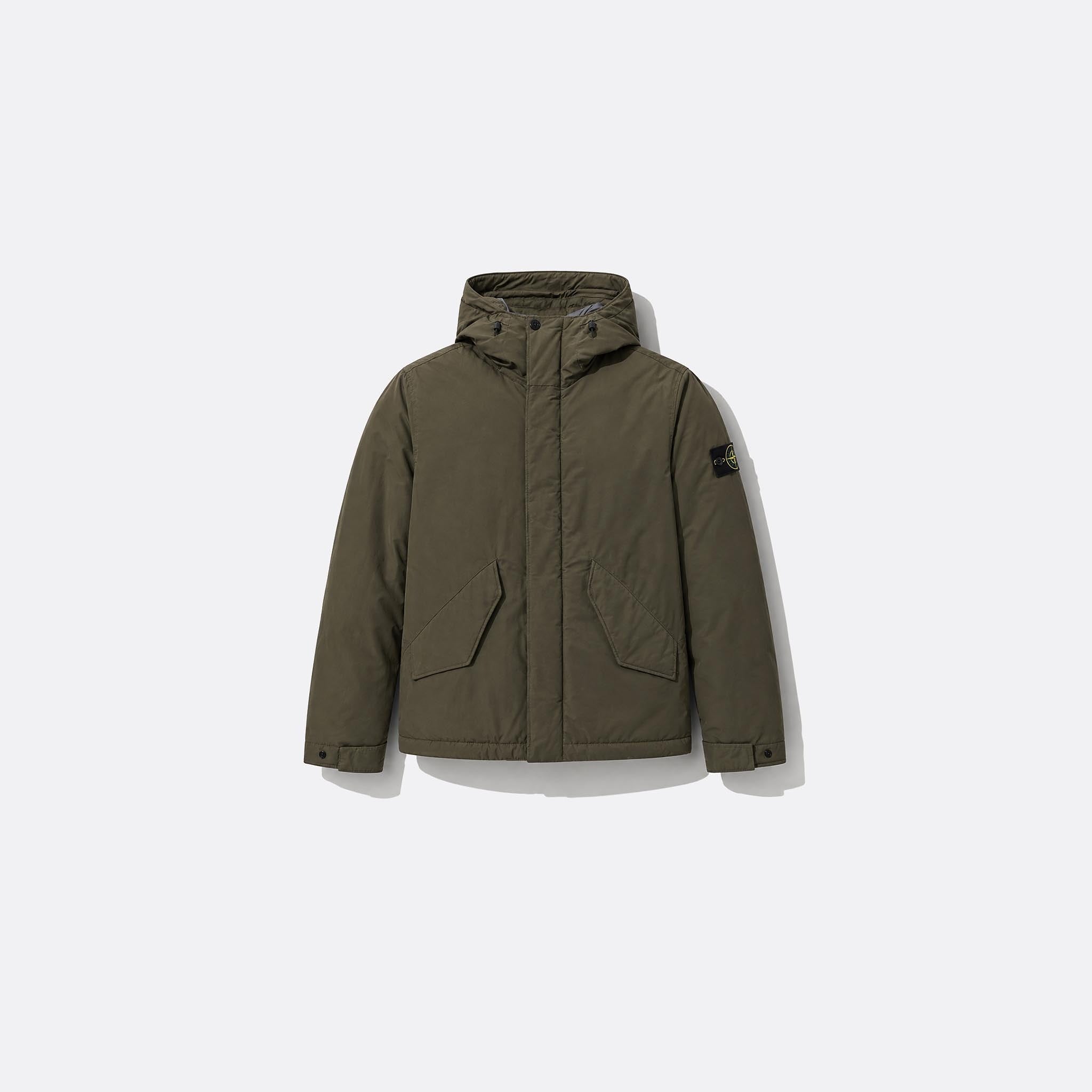 Micro Twill Hood Jacket from Stone Island
