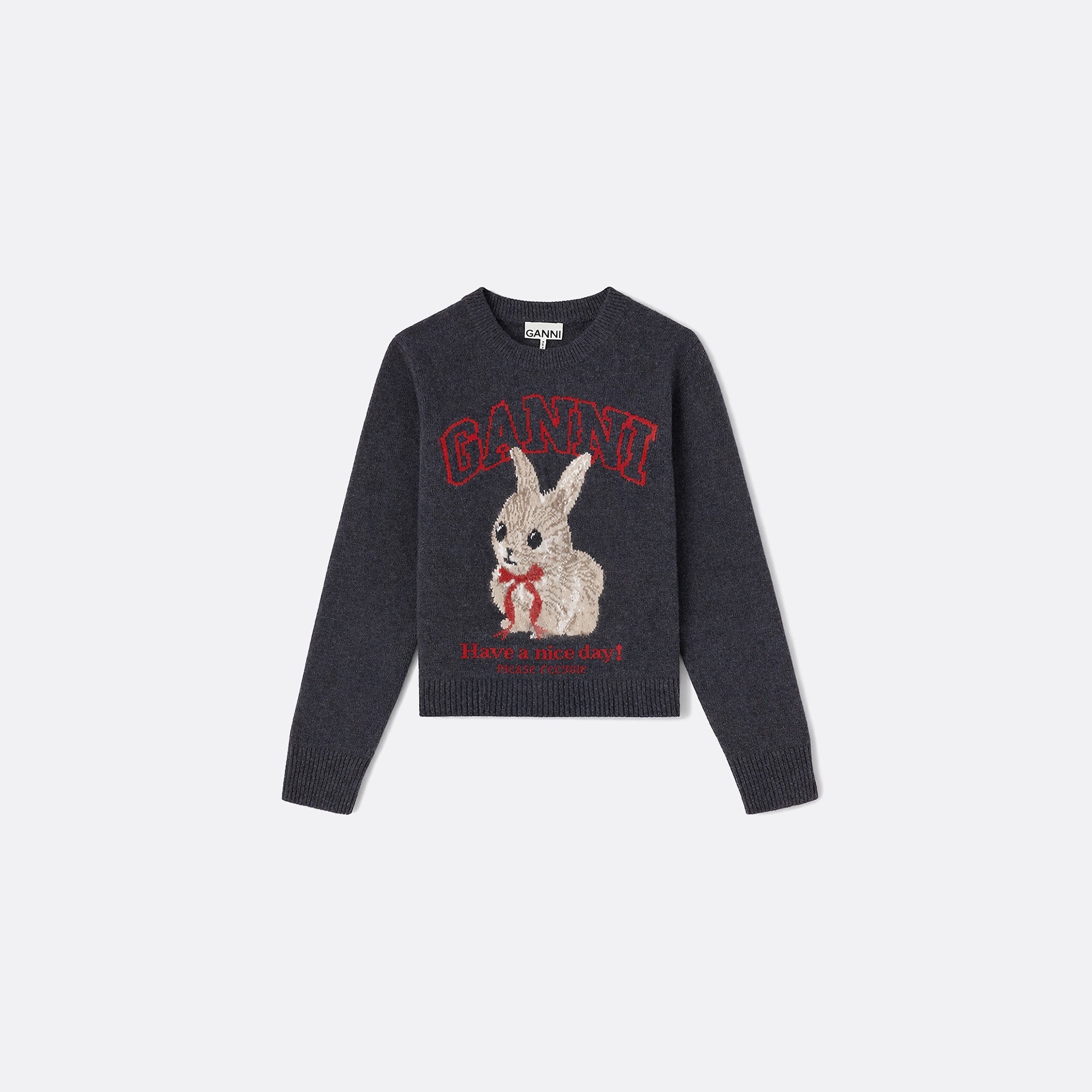 The Graphic Wool Sweater from Ganni