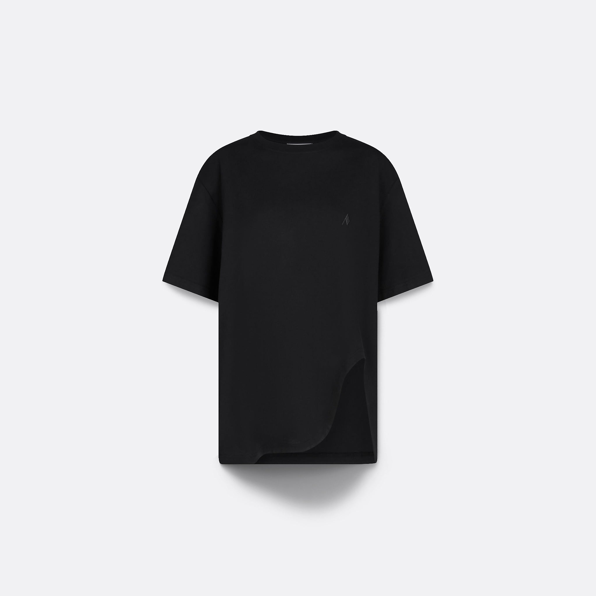 Oversized Washed T-shirt The Attico in Black