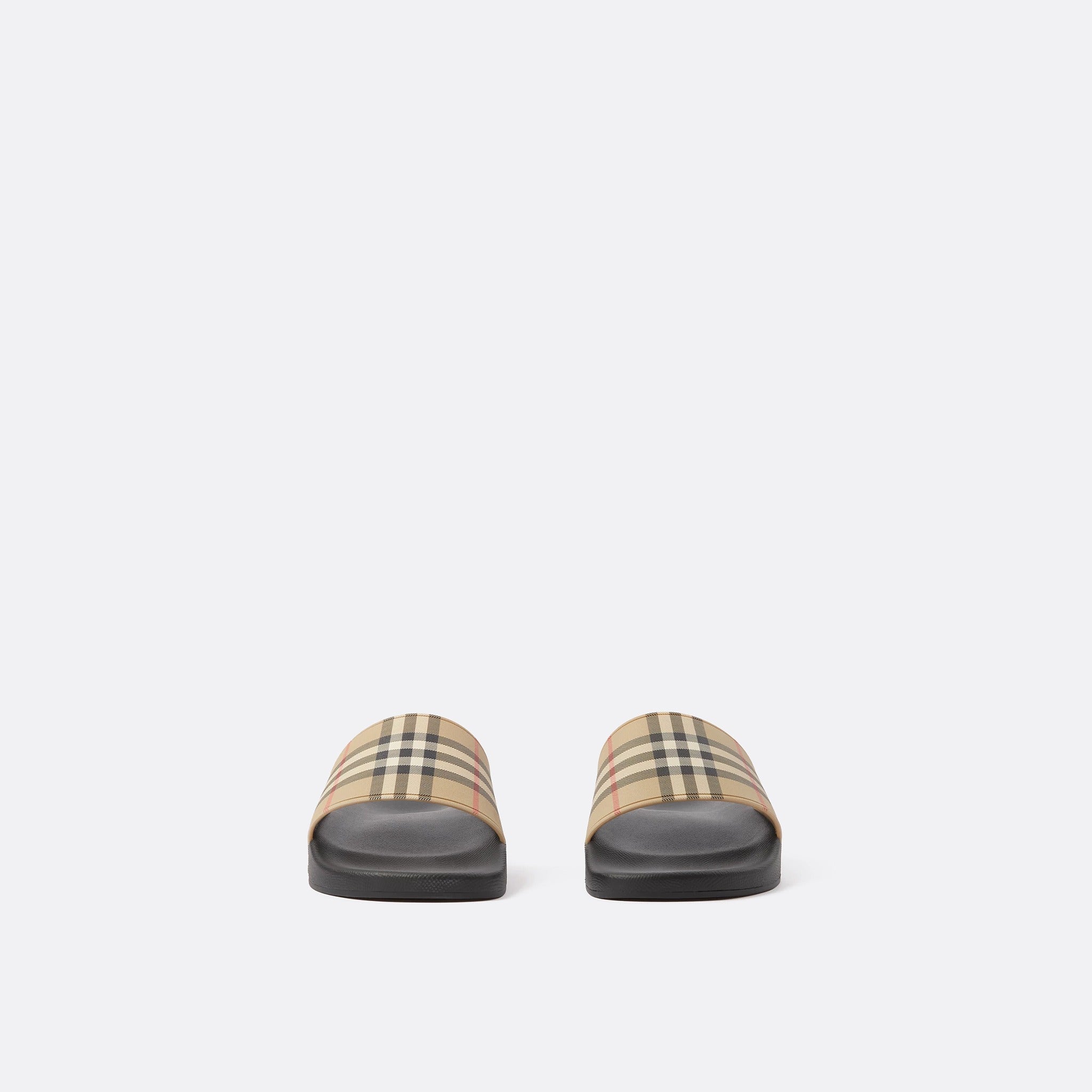 The Check Slides from Burberry
