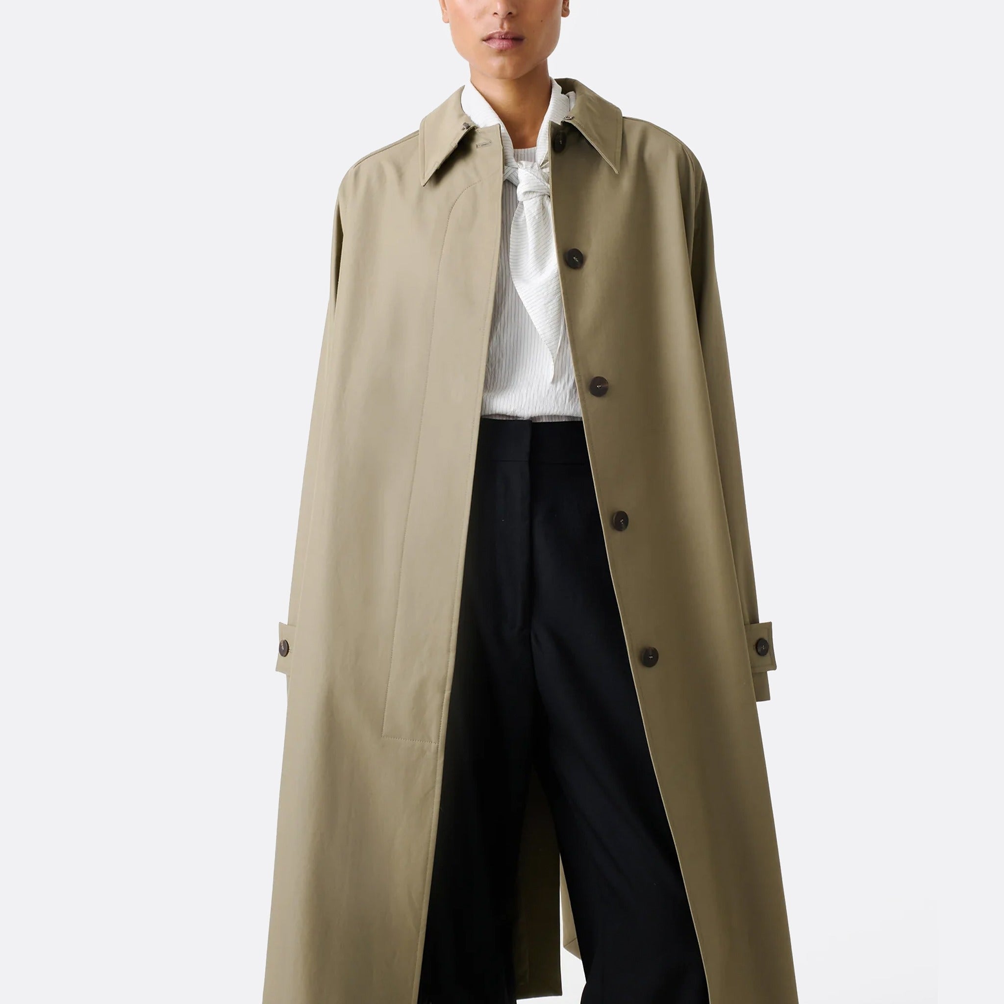 The Holin Coated Cotton Coat from Studio Nicholson