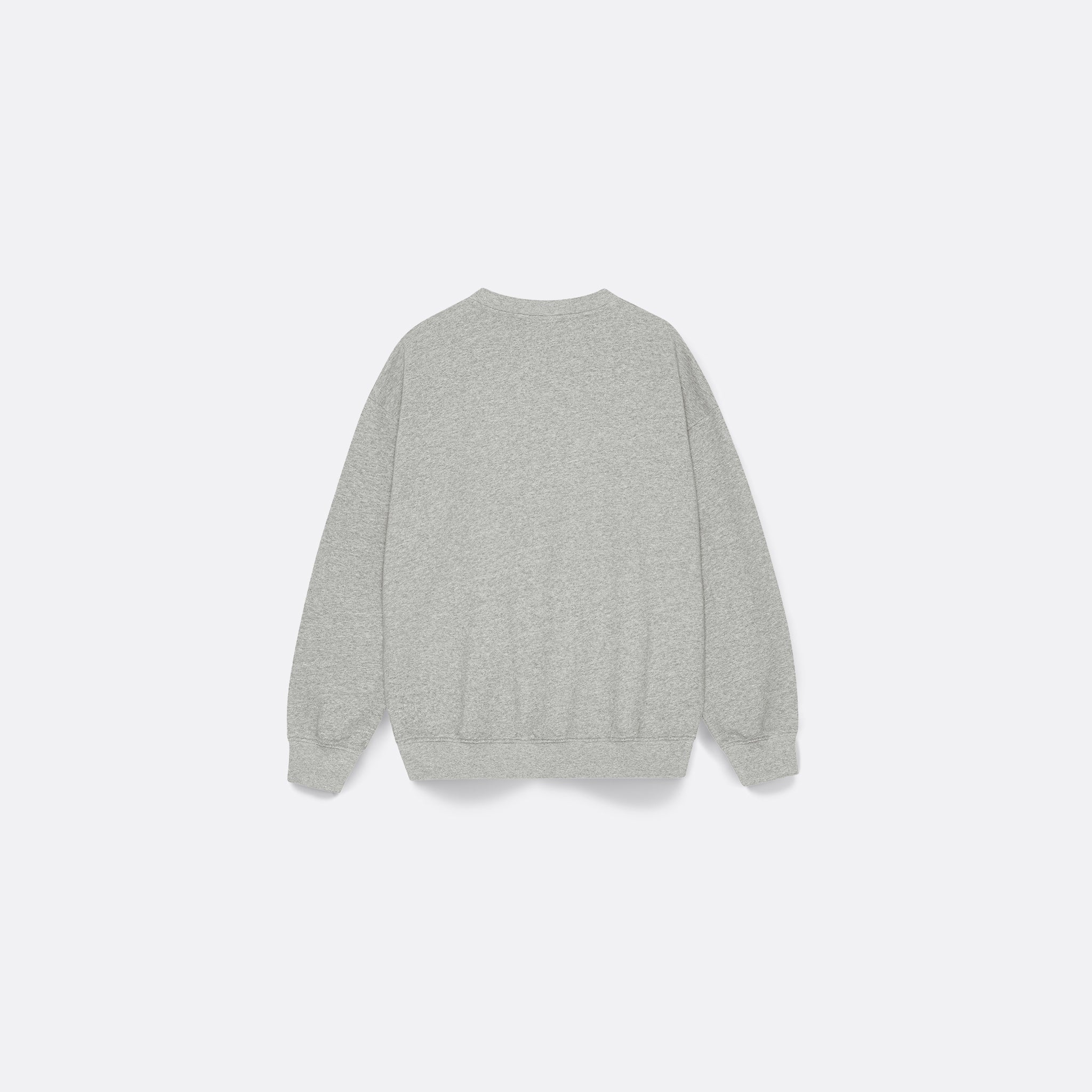 Han Kjøbenhavn Daily Oversized Crew Neck in Grey Melange
