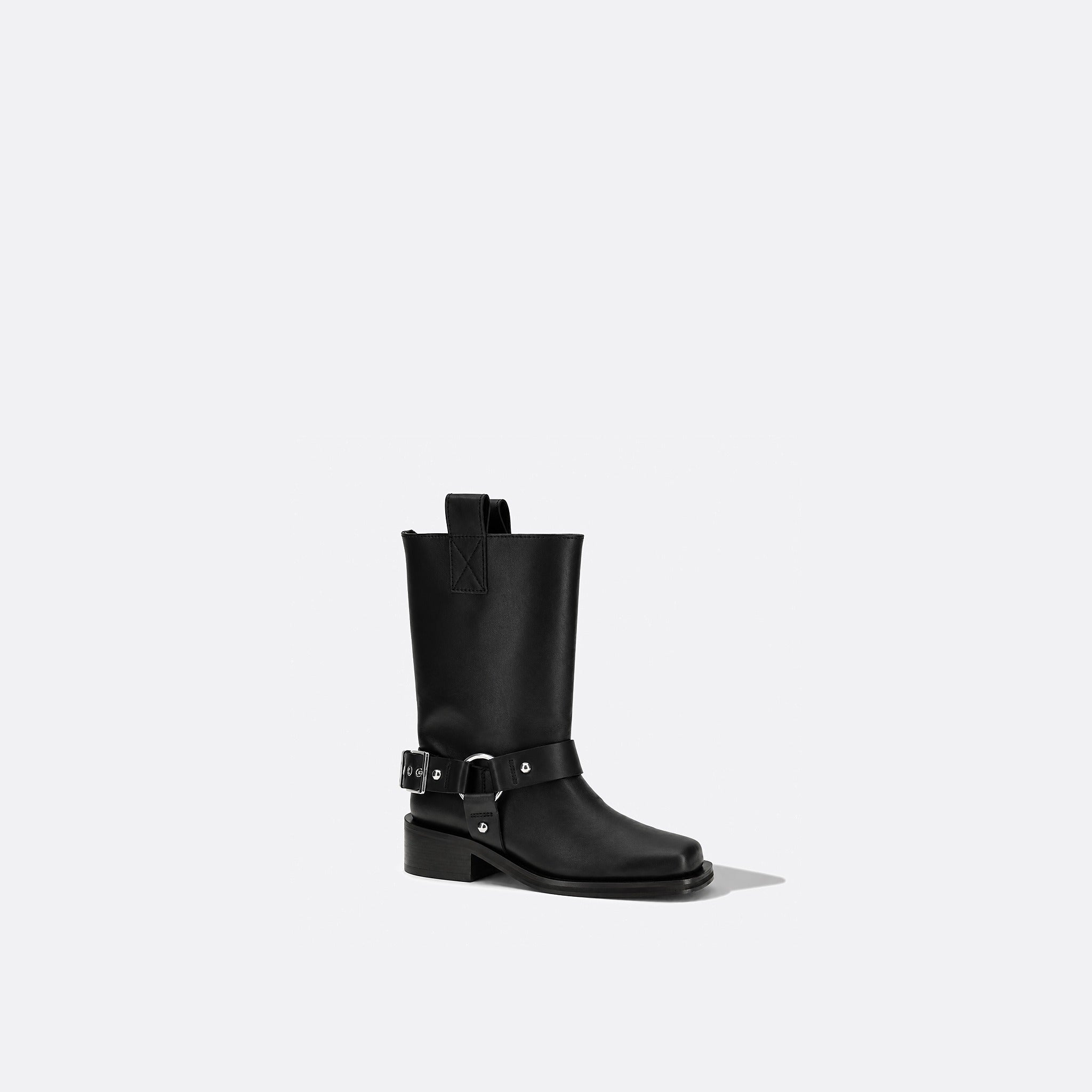 Mid-Calf Biker Boots from GANNI