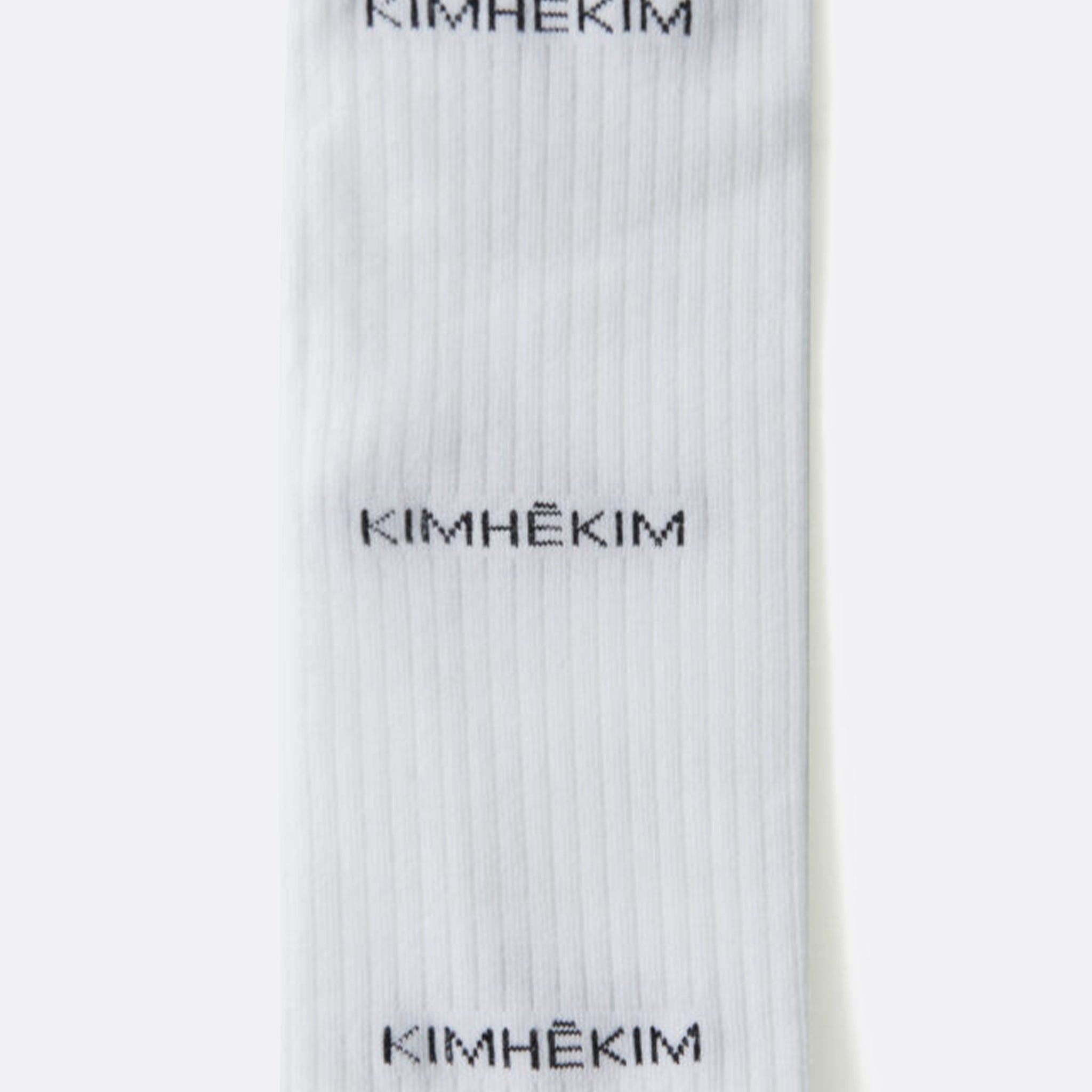 KIMHEKIM Knee-High Socks in White