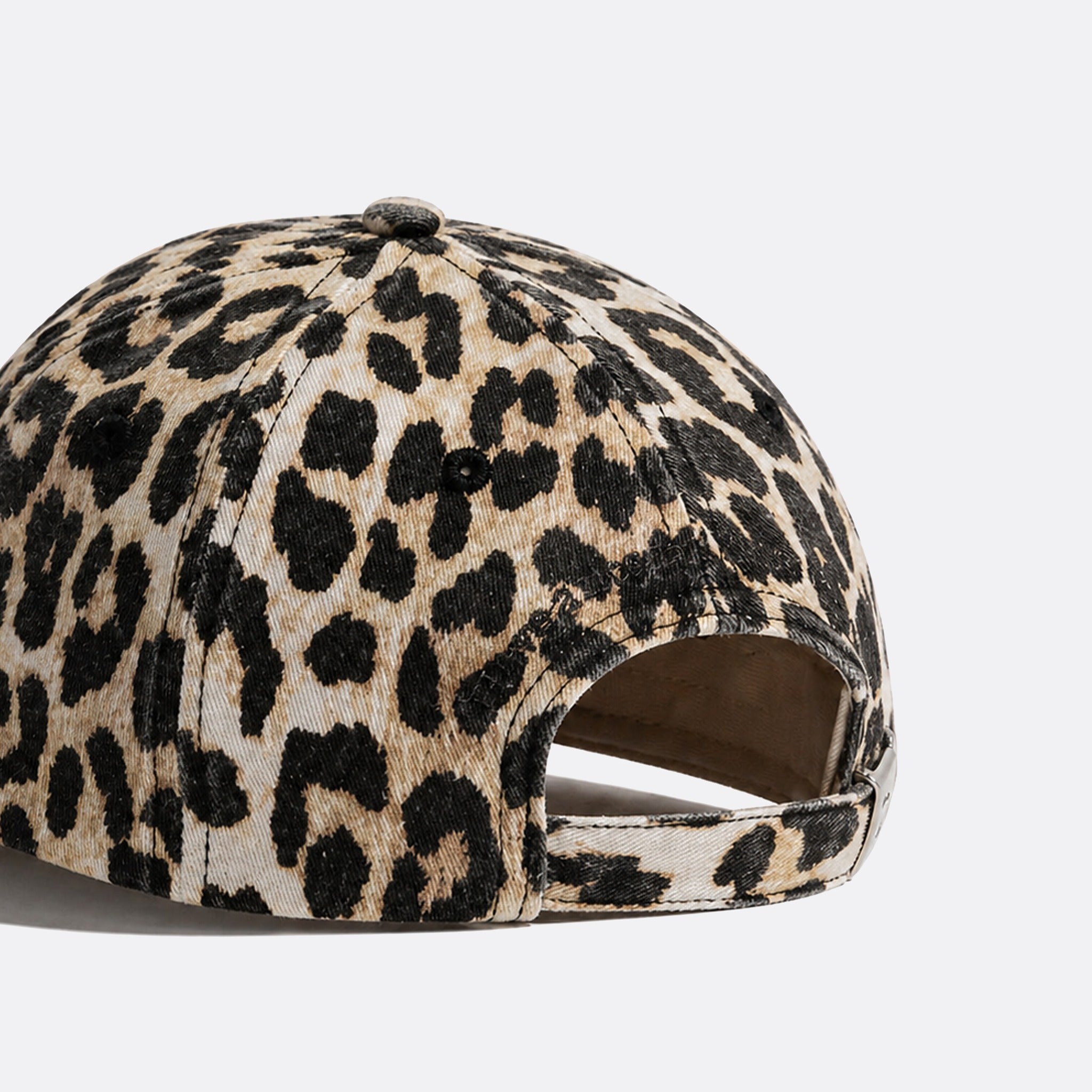 Leopard Canvas Cap from GANNI