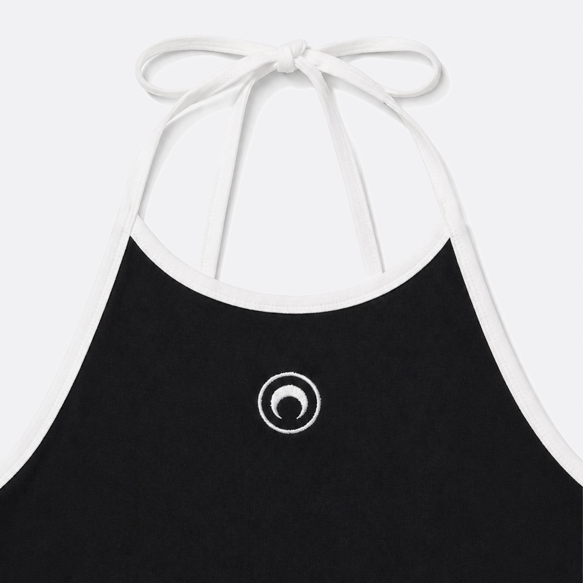 Marine Serre Moon cotton tank top