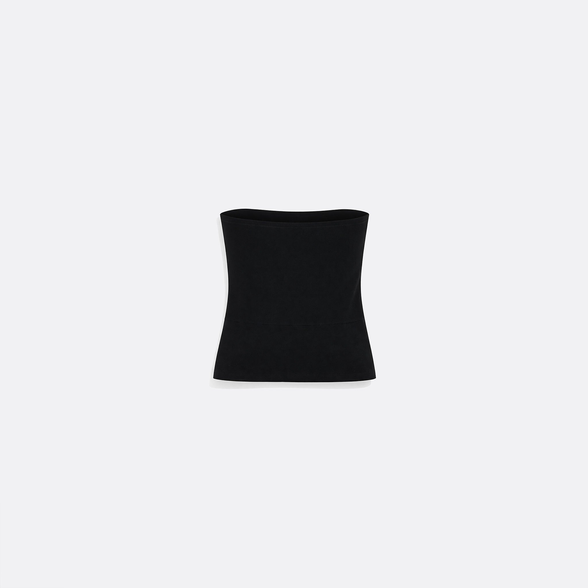 The Strapless Top from Norma Kamali in Black
