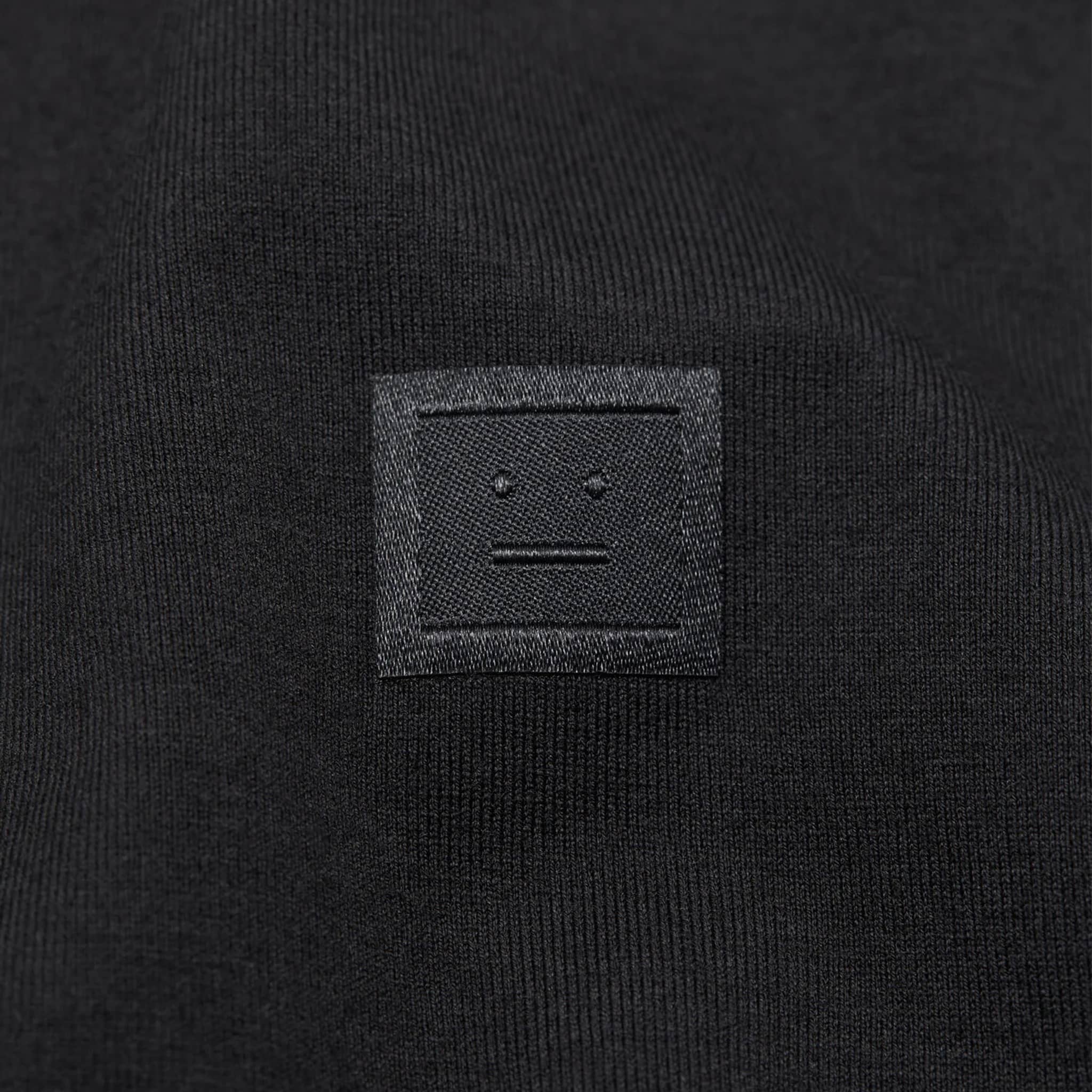 Face Logo T-Shirt by Acne Studios in Black