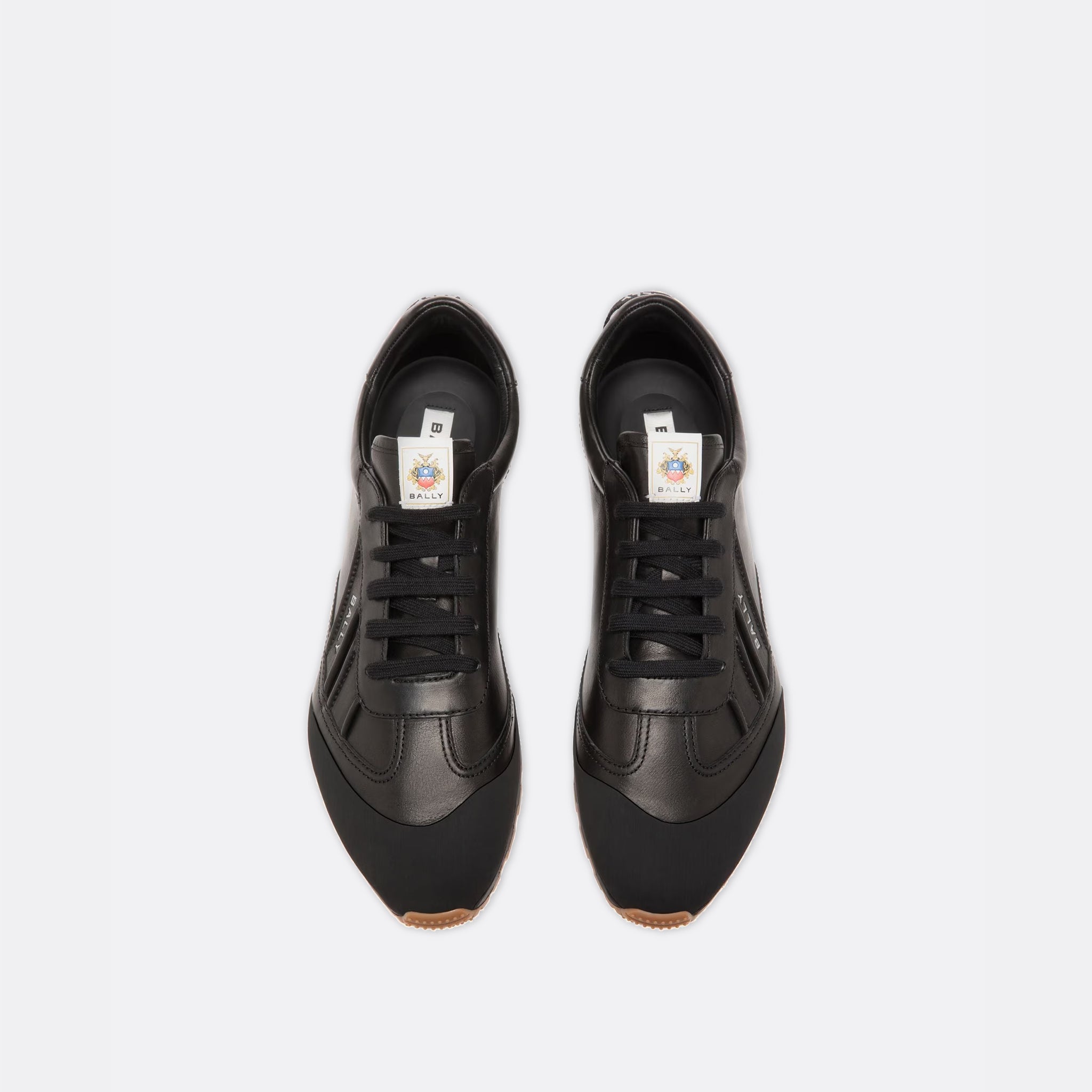BALLY Quarry Sneaker in Black Leather