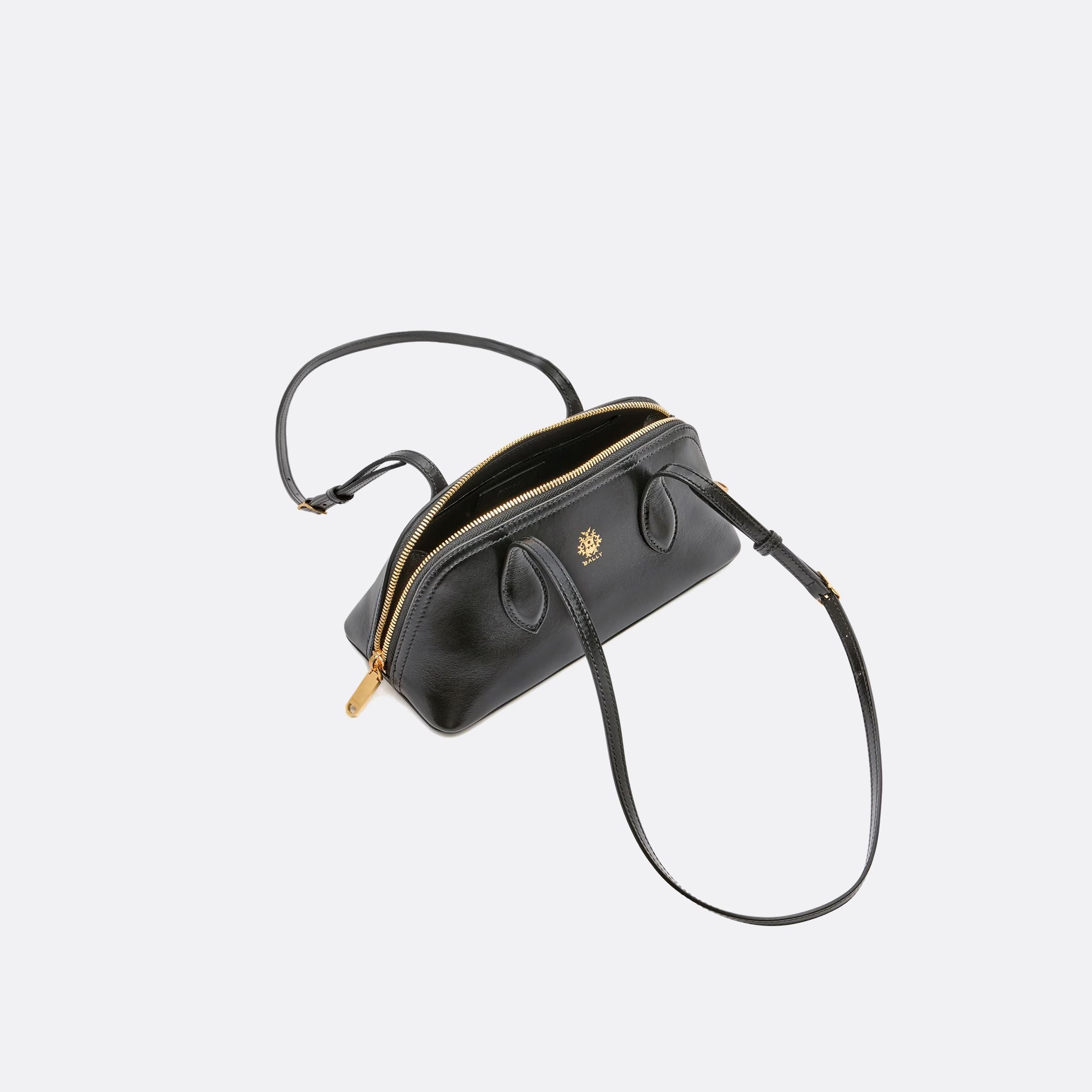 BALLY Praline Minibag in Black Leather