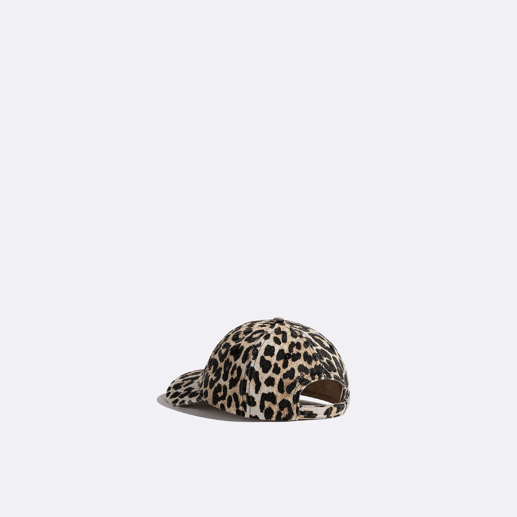 Leopard Canvas Cap from GANNI