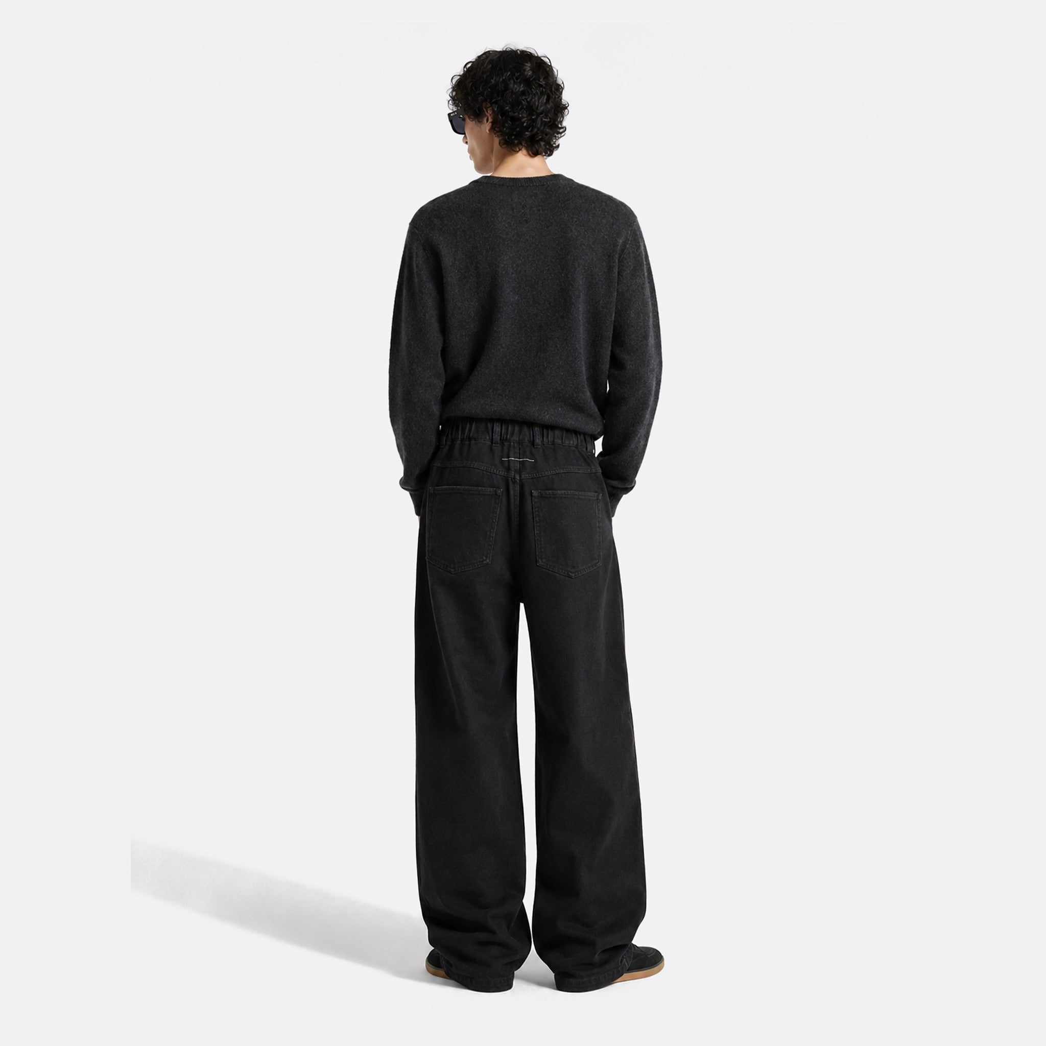 Wide-Leg Cotton Trousers from MM6 Maison Margiela