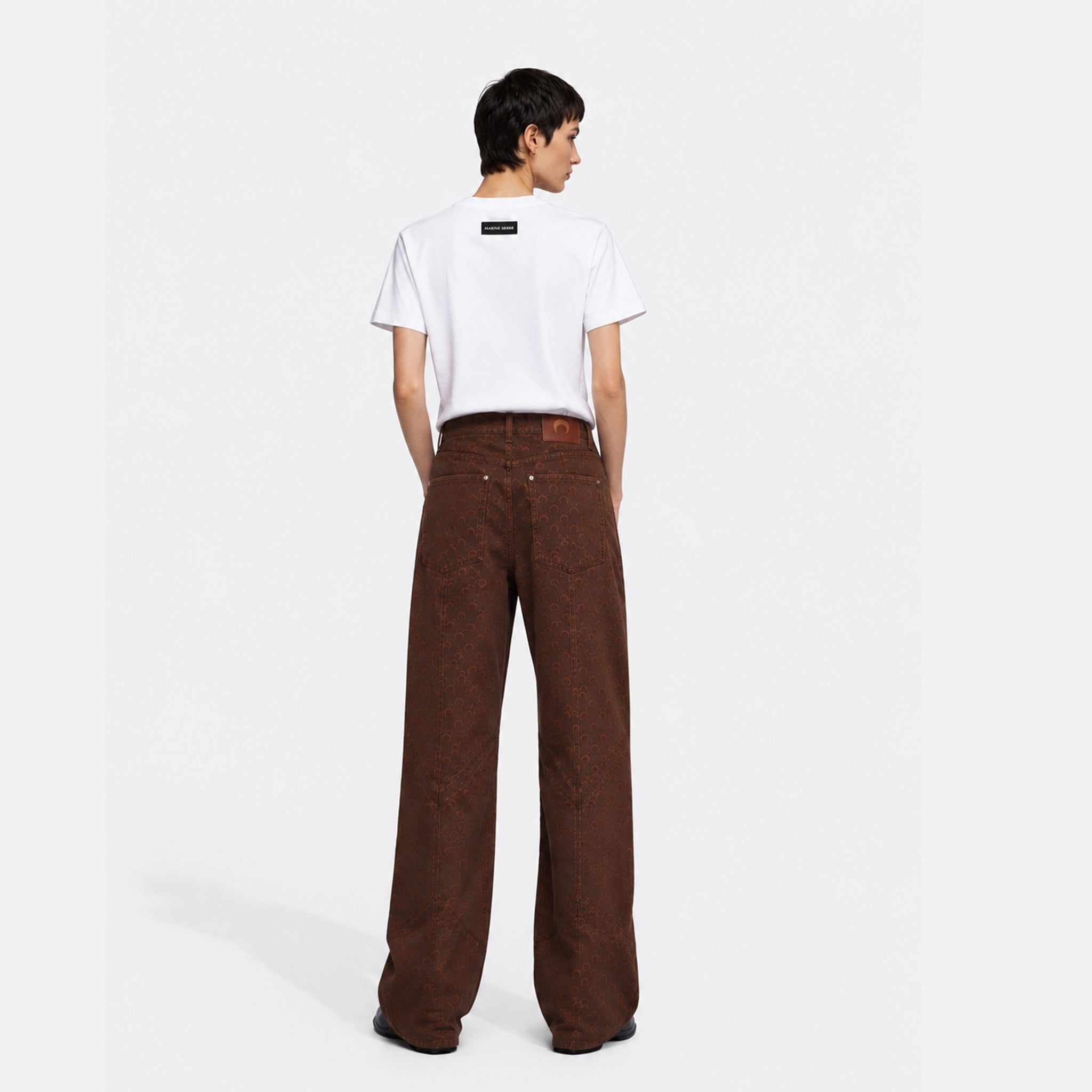 Moon Cotton T-Shirt from Marine Serre