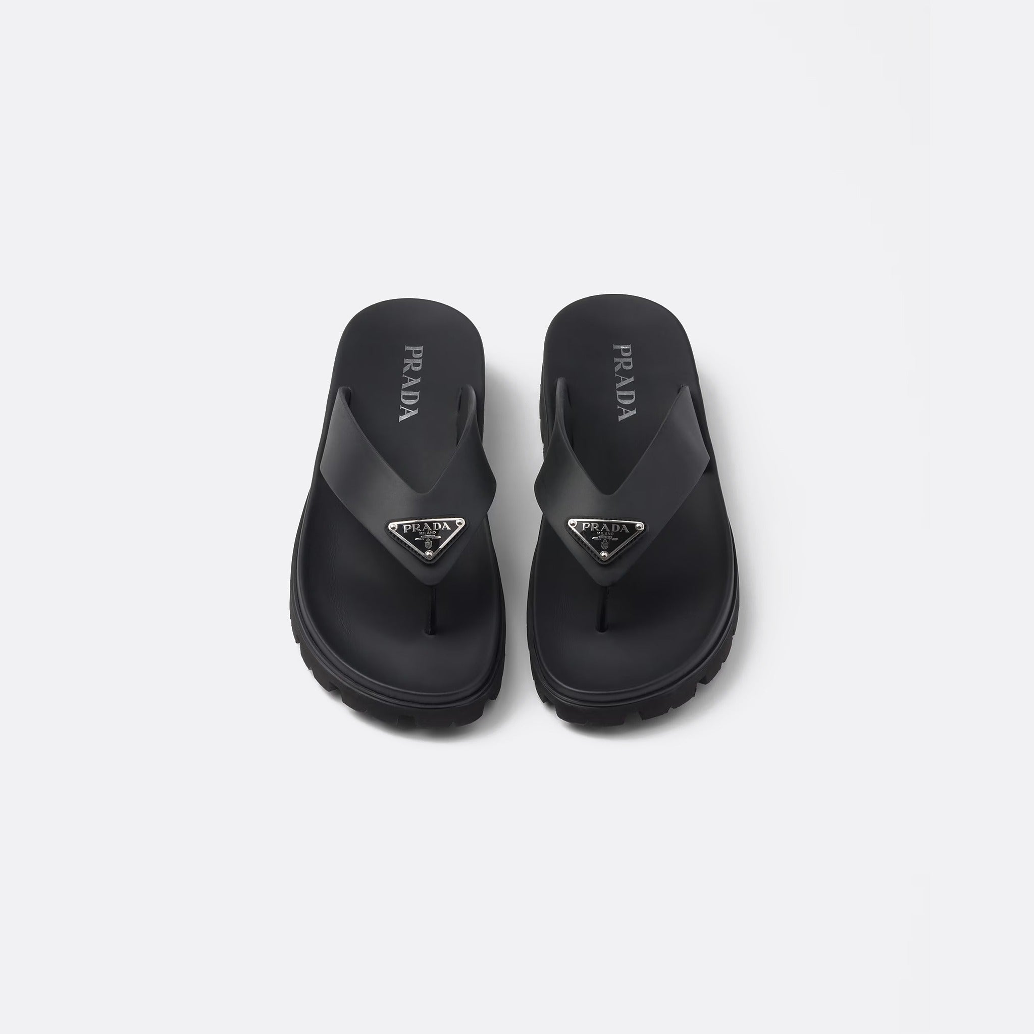 Rubber Thong Sandals from Prada