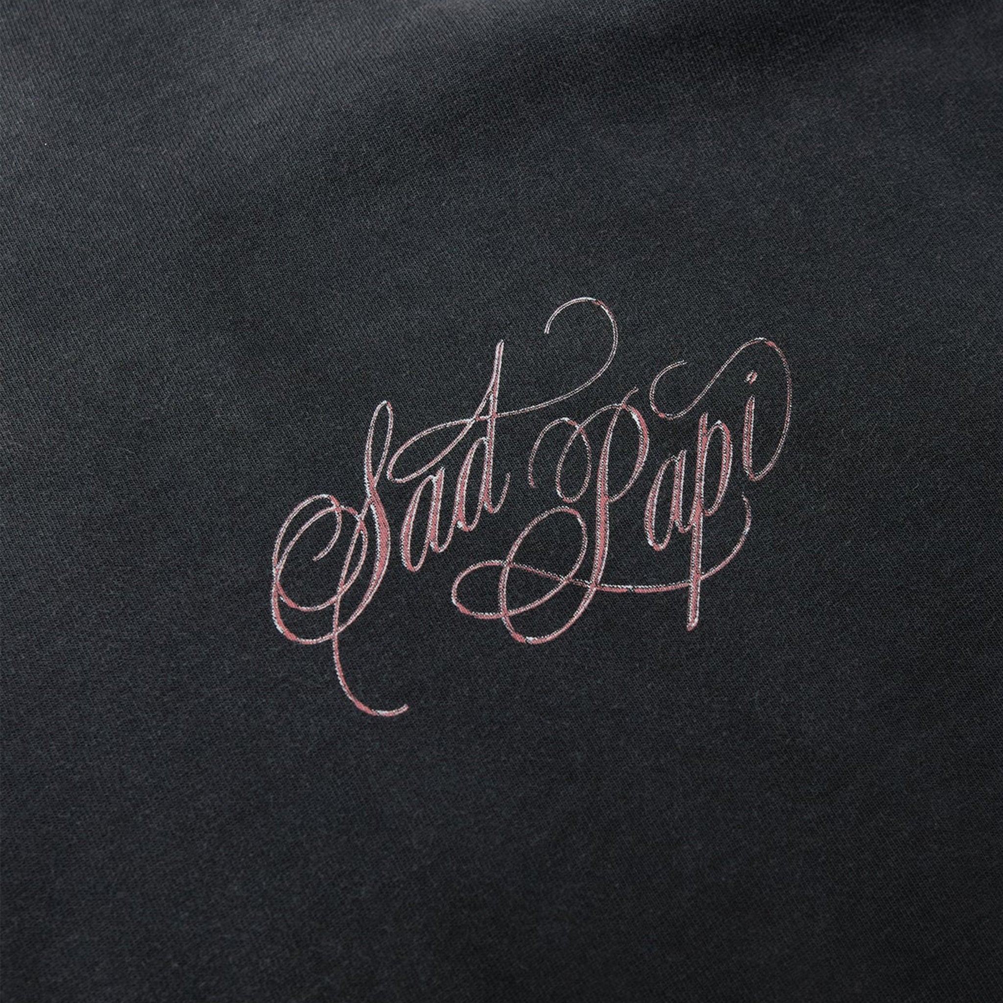 Willy Chavarria Sad Papi Buffalo Tee in Black