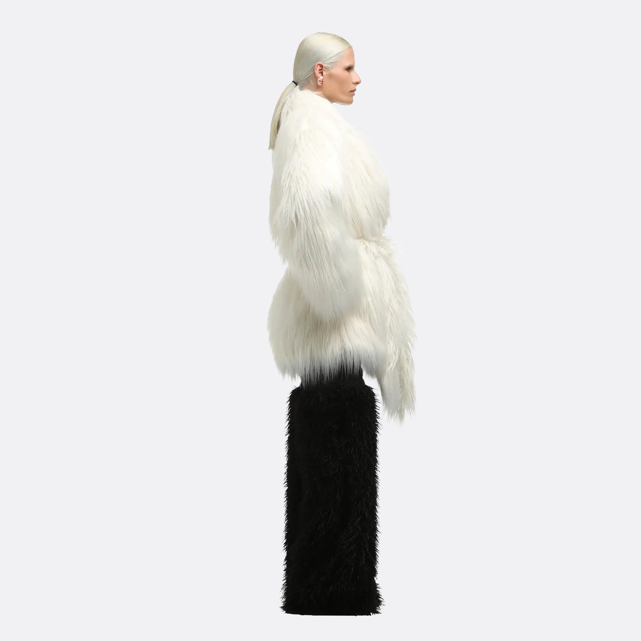 Entire Studio Juno Coat in Cream