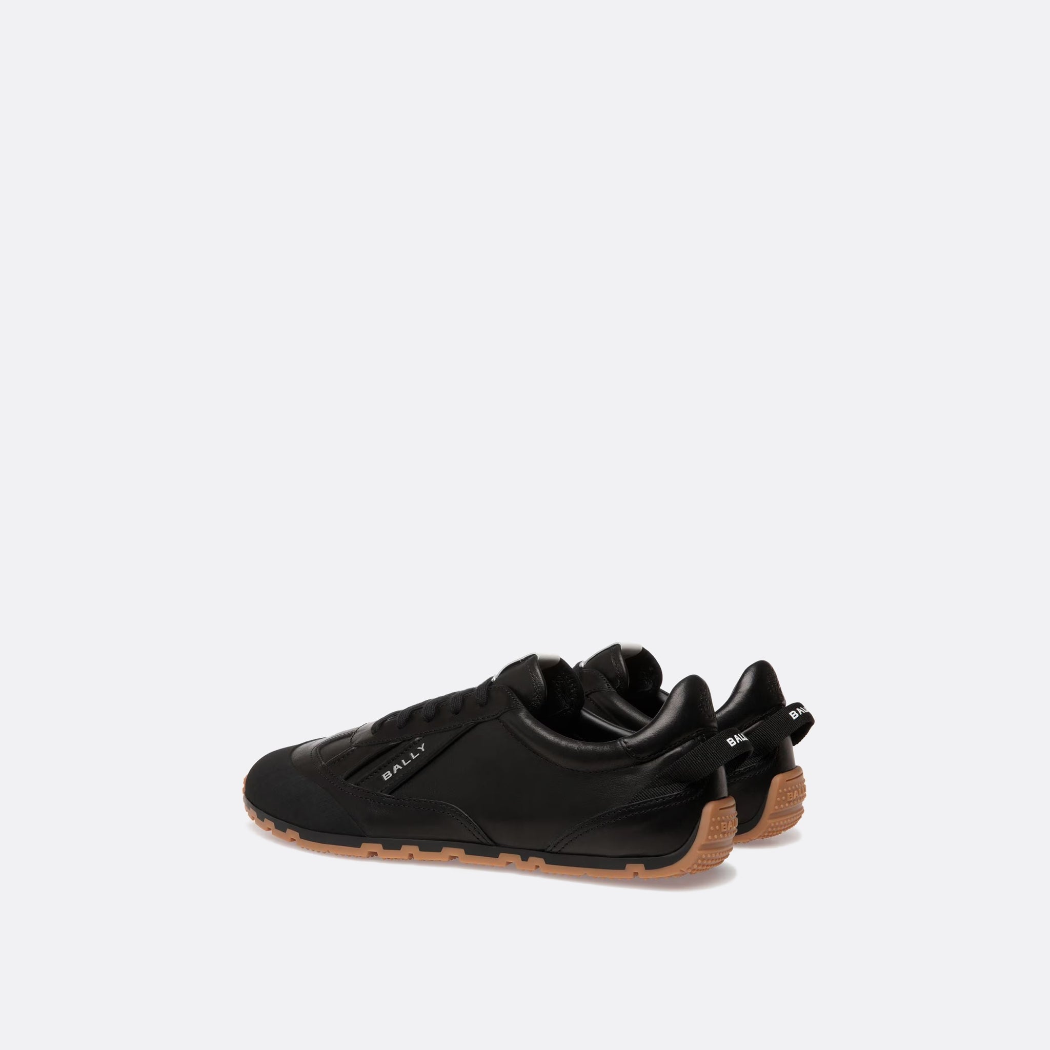BALLY Quarry Sneaker in Black Leather