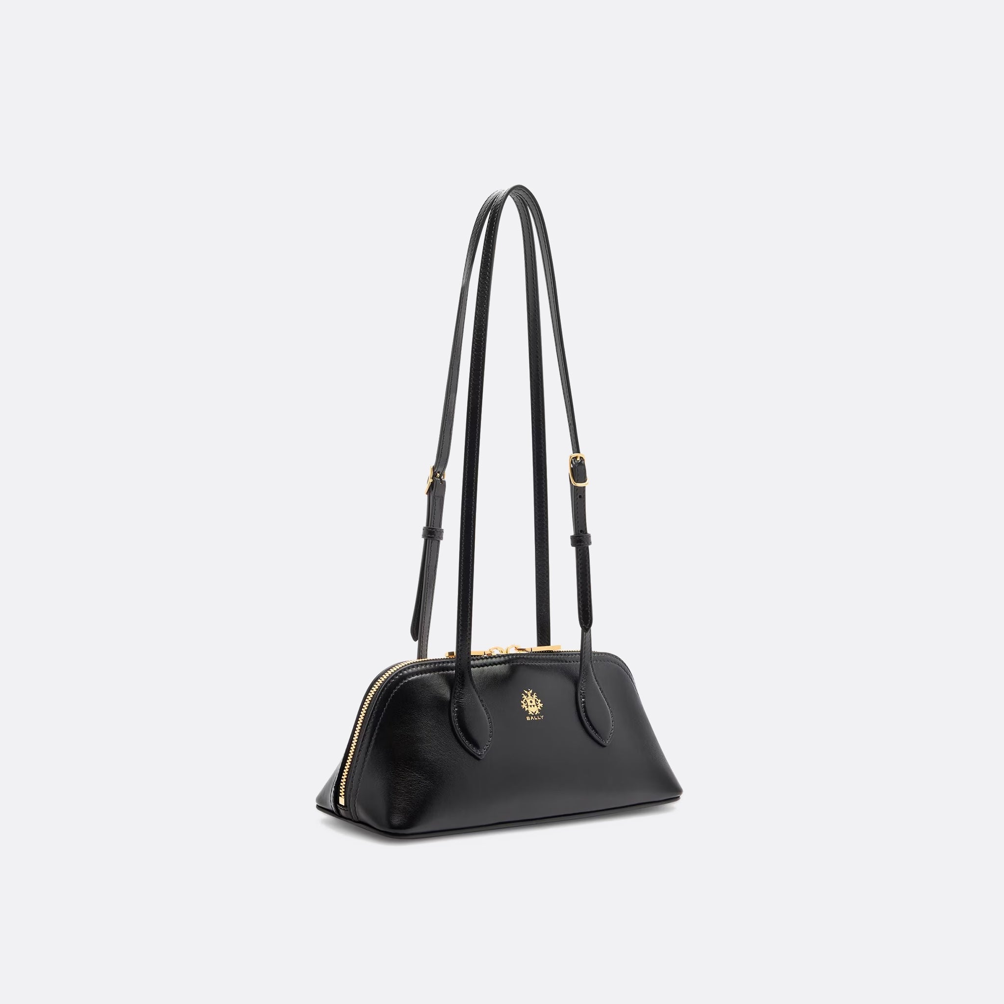 BALLY Praline Minibag in Black Leather