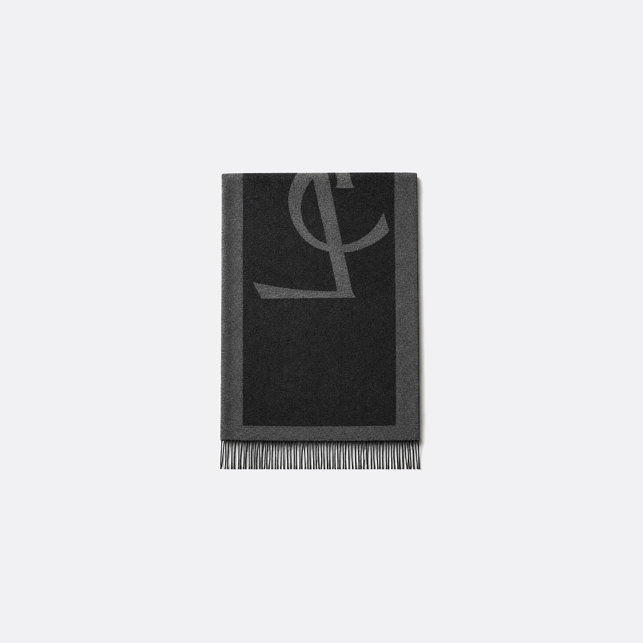 Cassandre Silk Jacquard Scarf from Saint Laurent