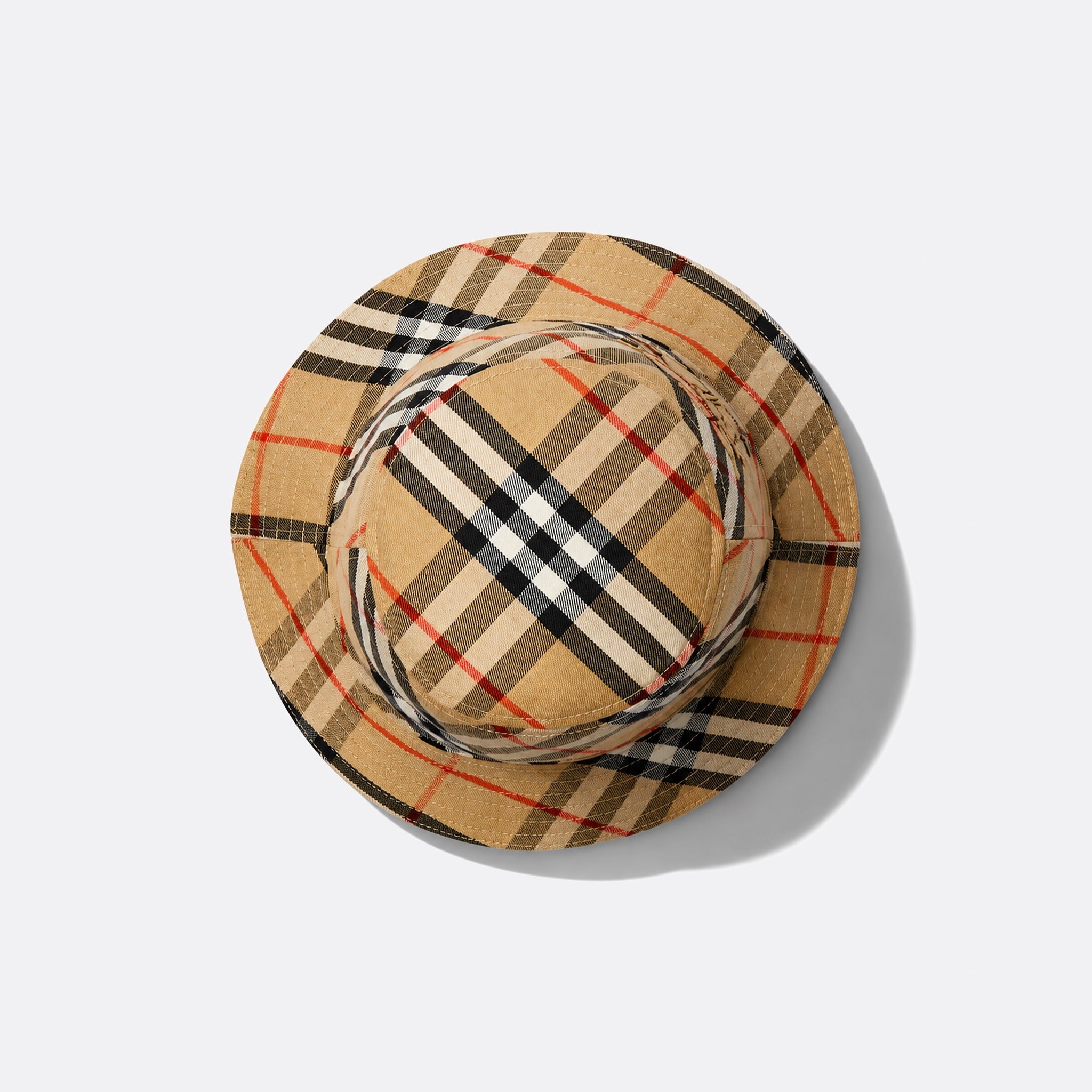 Check Knight Bucket Hat from Burberry