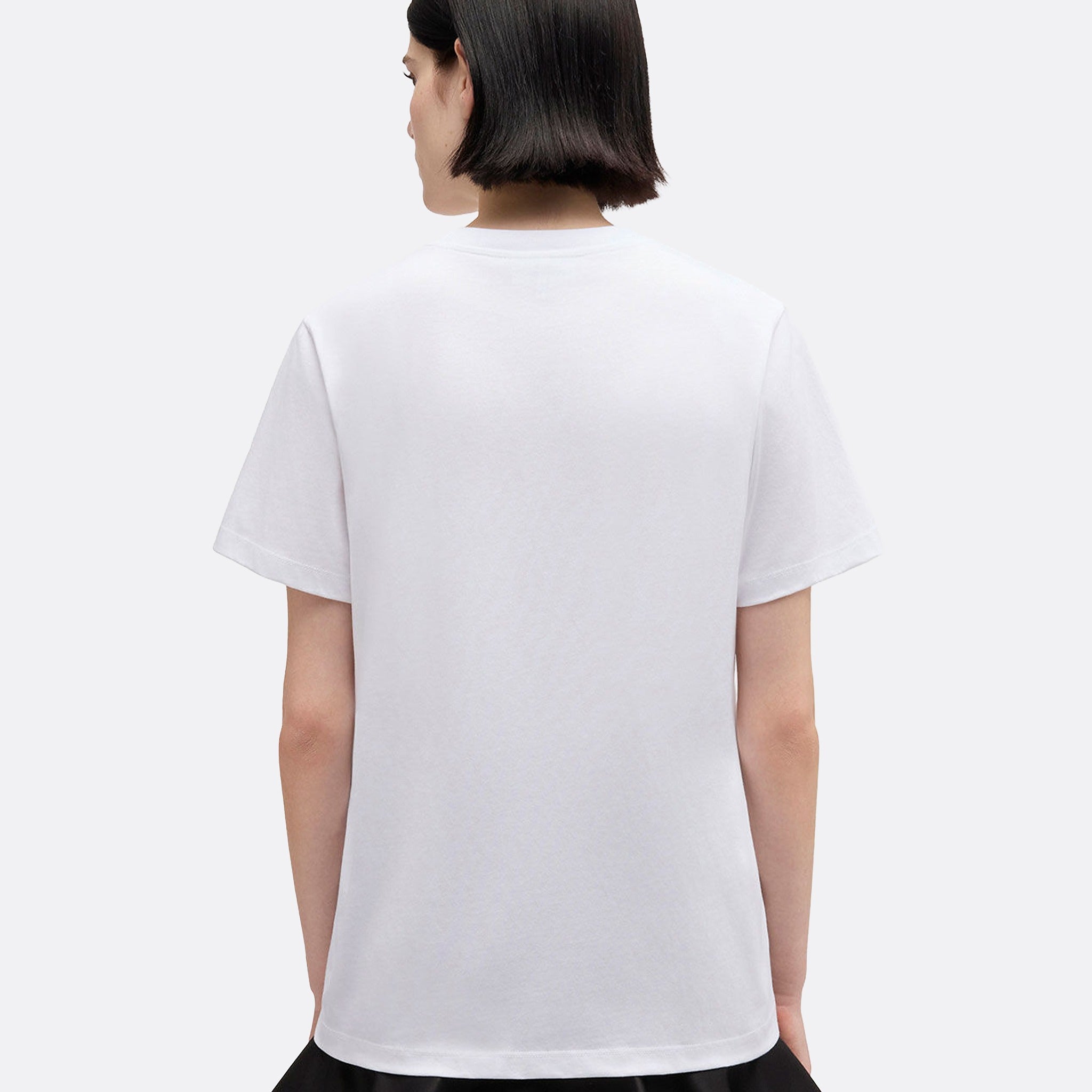 The Cowboy Boot T-Shirt from Ganni in White