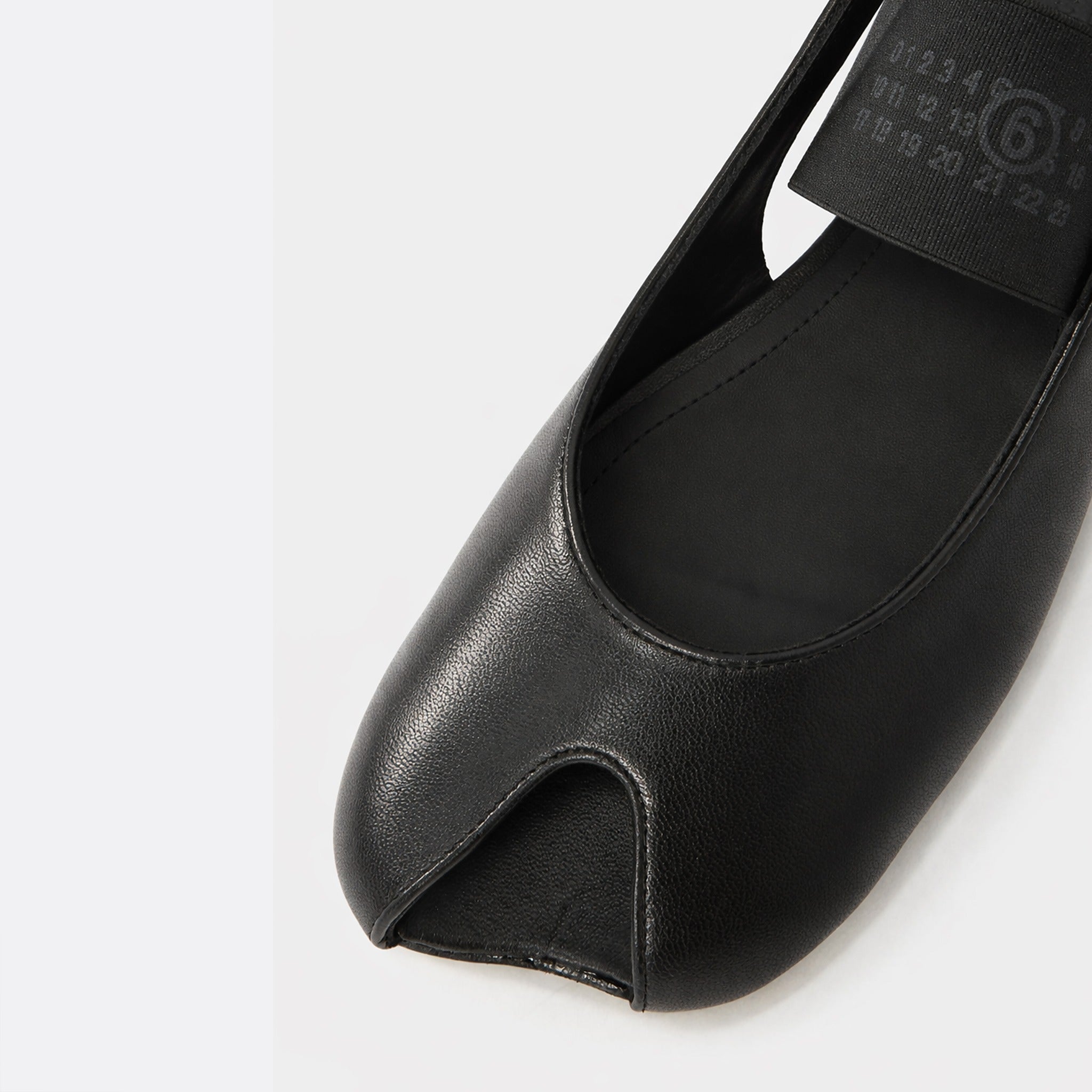 Open-Toe Leather Sandals from MM6 Maison Margiela