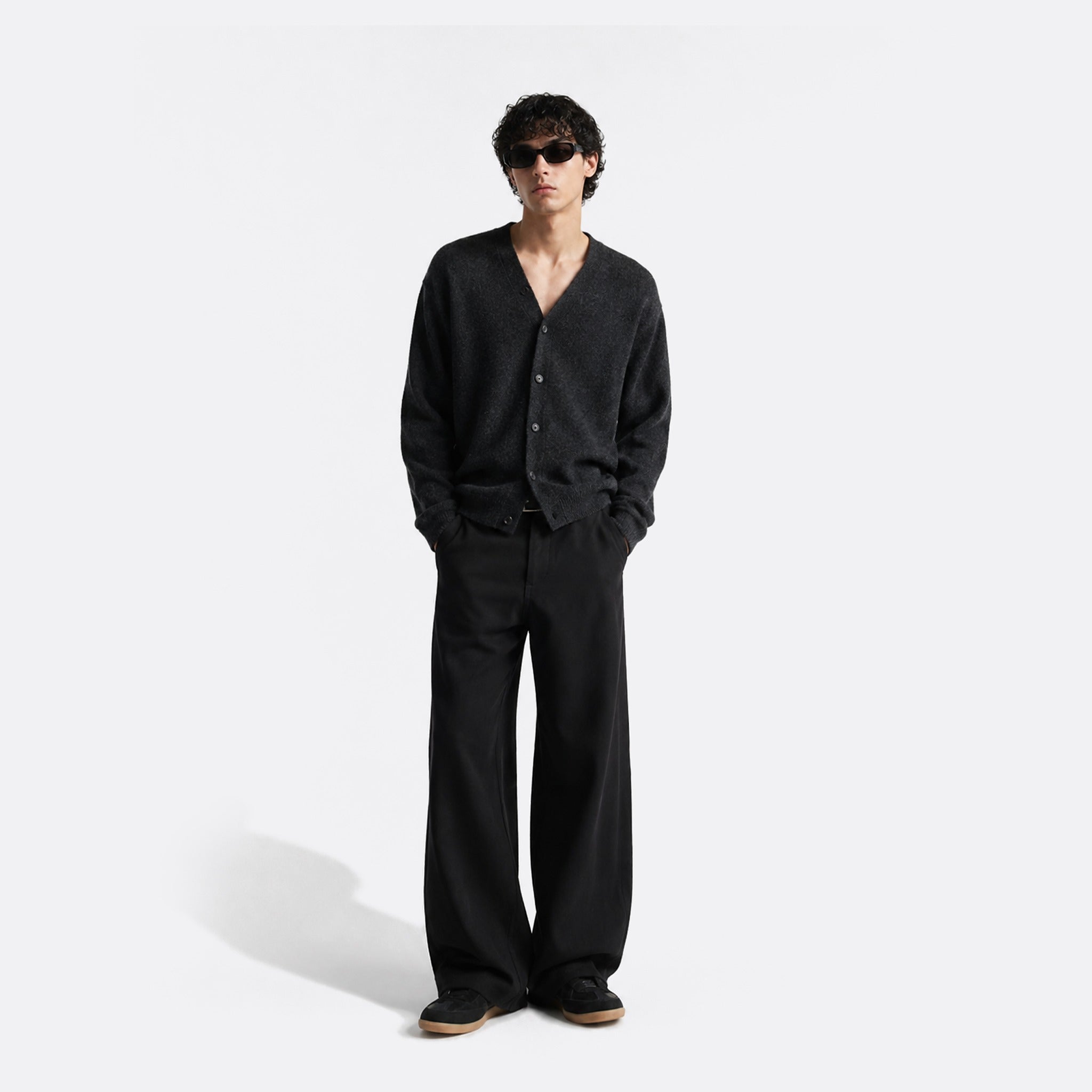 Wide-Leg Cotton Trousers from MM6 Maison Margiela