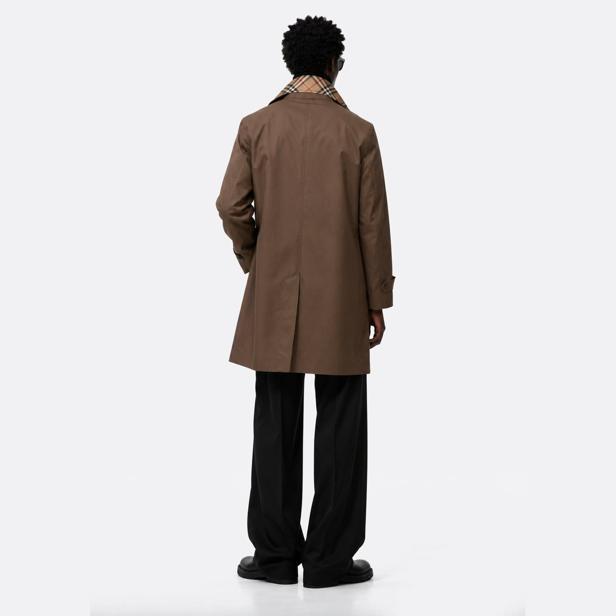 Mid-Length Gabardine Car Coat from Burberry