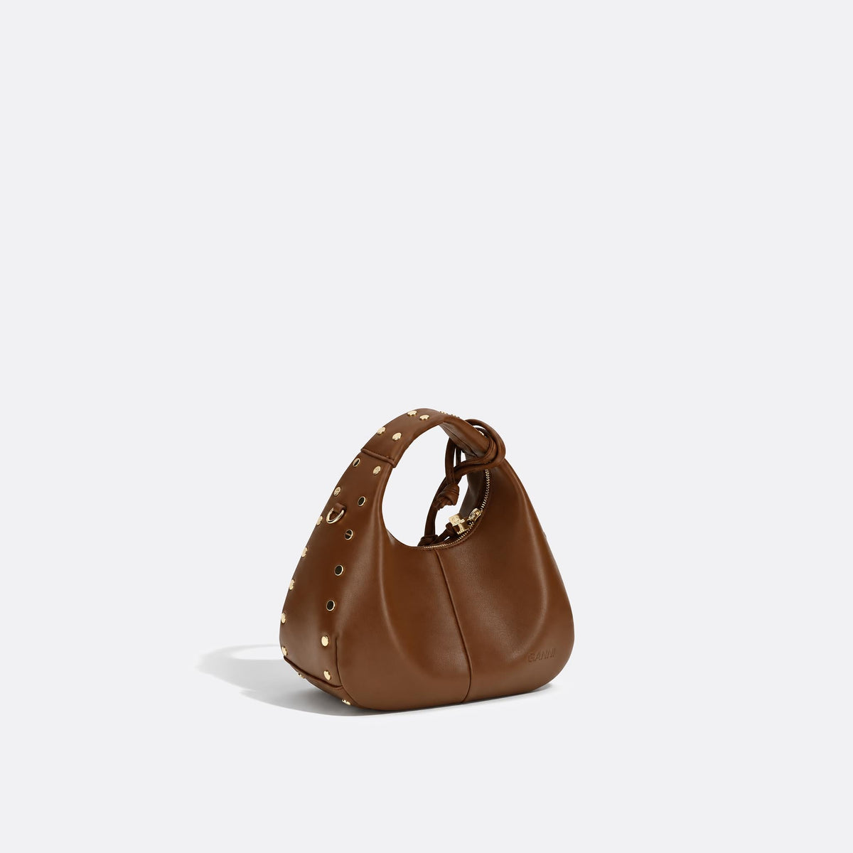 Mini Studded Hobo Bag from GANNI