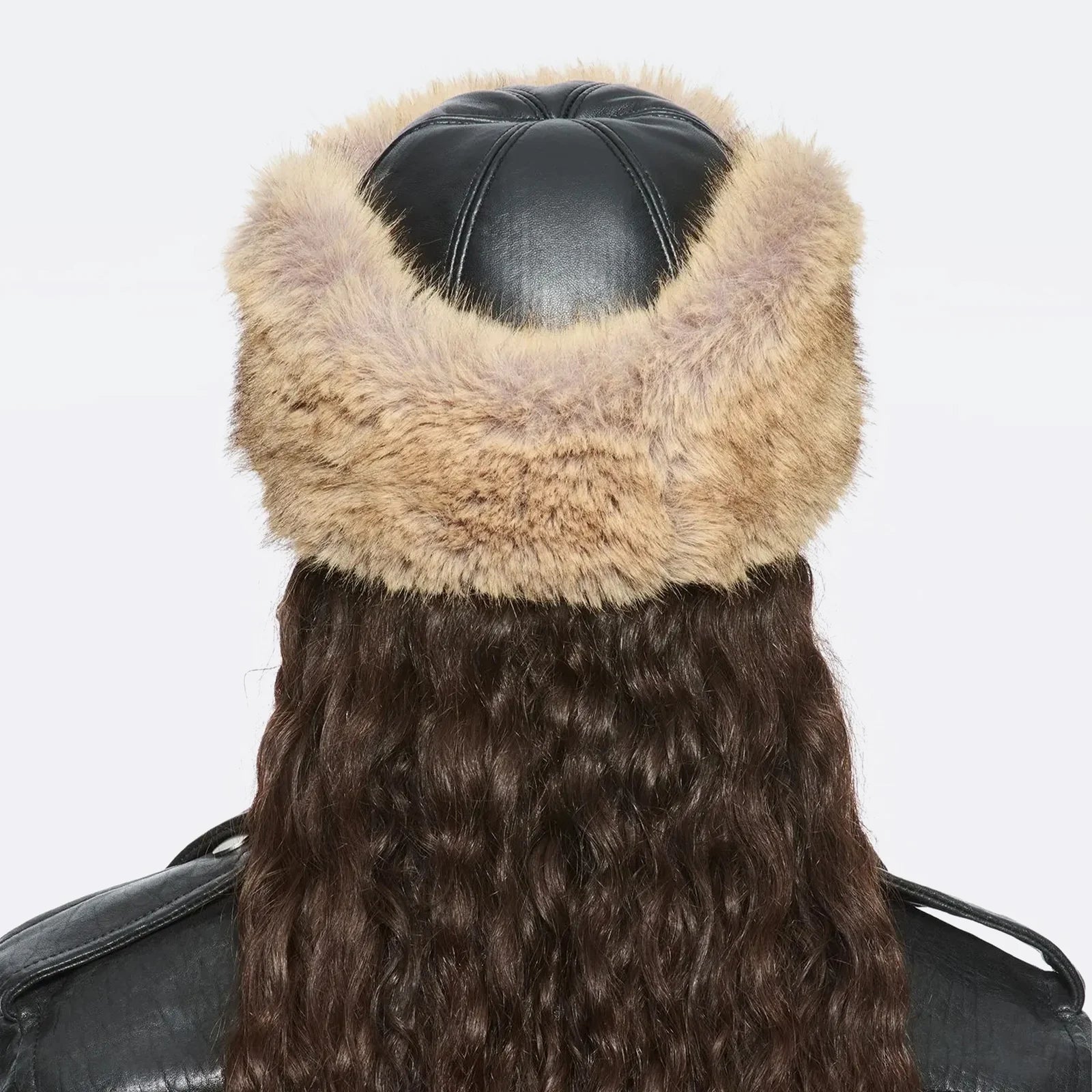 STAND STUDIO Sable Hat in Black/Natural