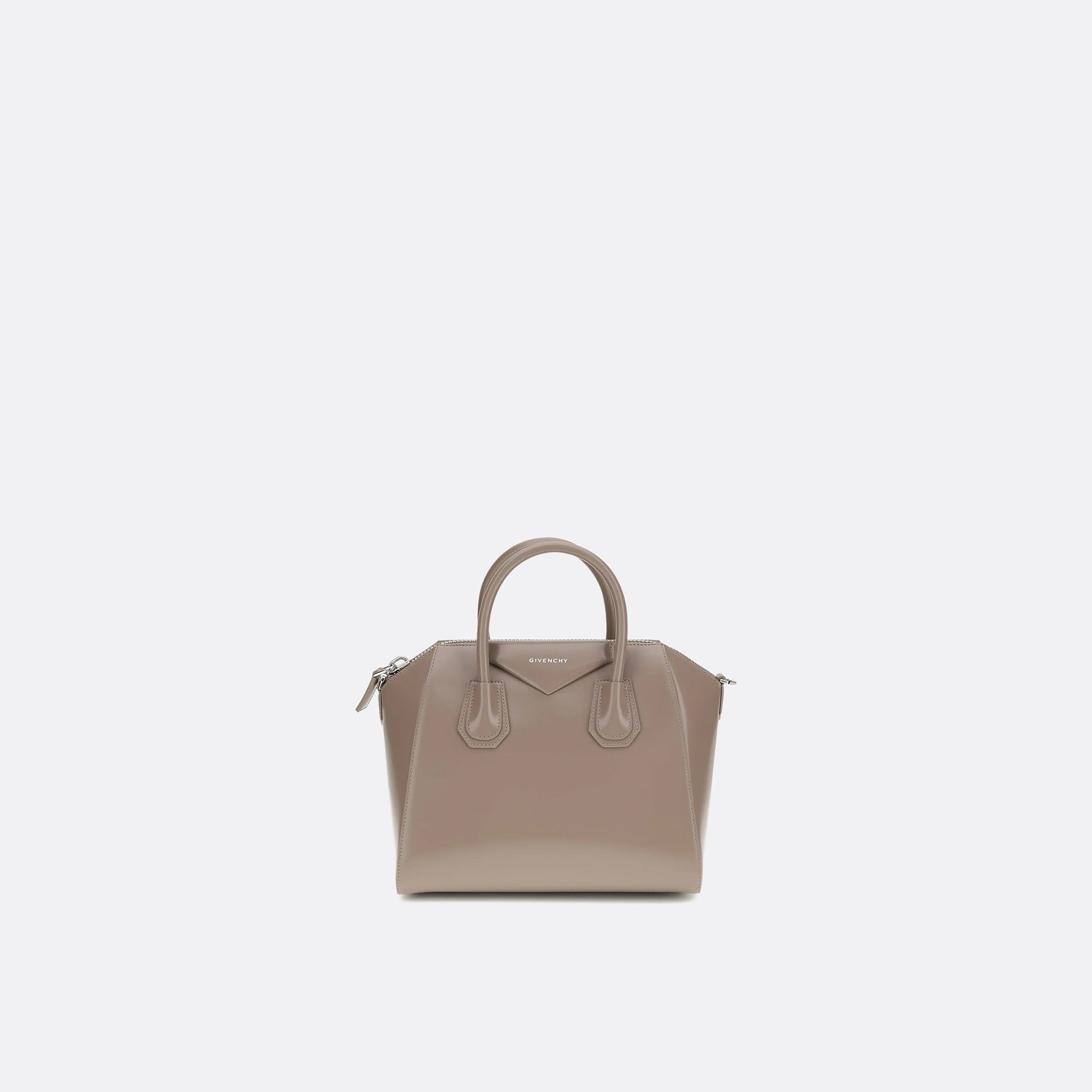 Small Antigona Bag from Givenchy in Gray