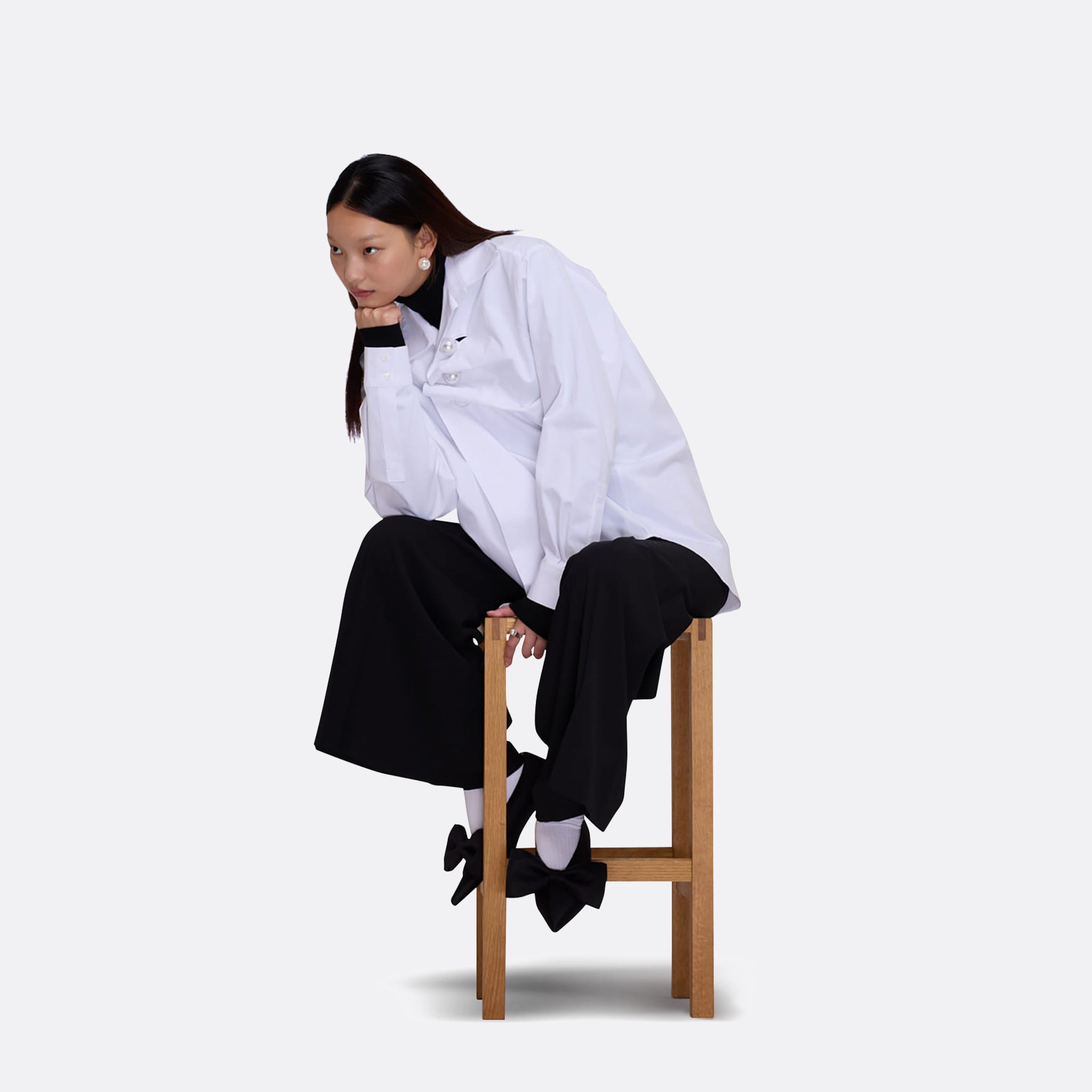 KIMHĒKIM Venus Shirt in White