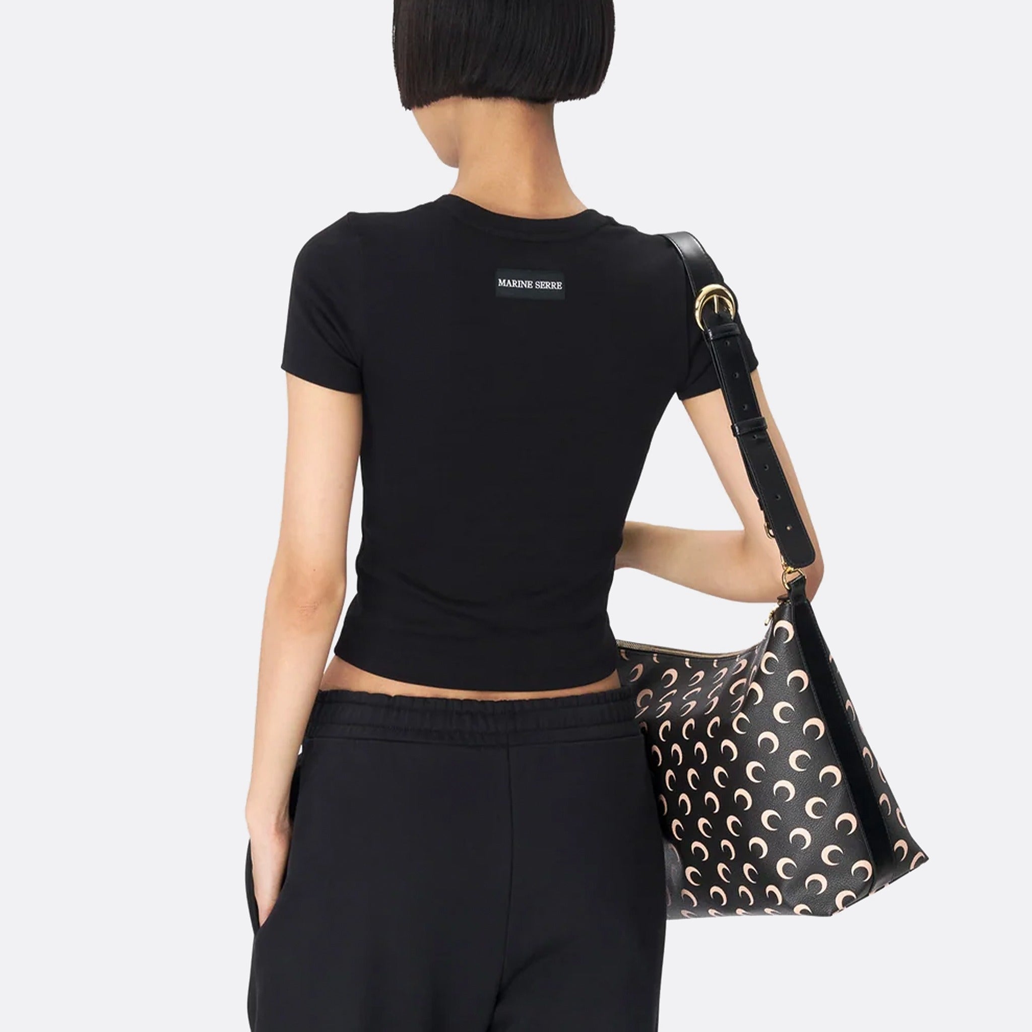 The Moon Logo Jersey Baby Fit T-Shirt from Marine Serre