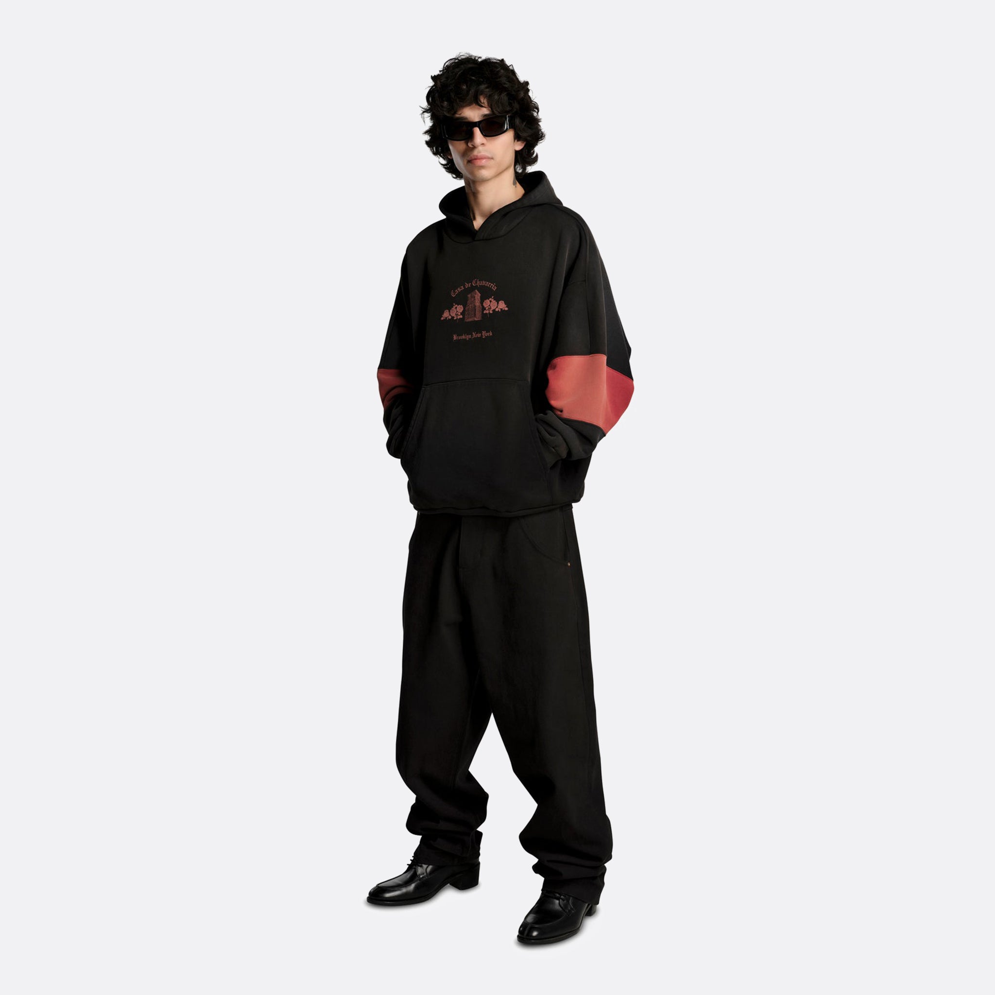 Willy Chavarria Casa De Chavarria Hoodie in black