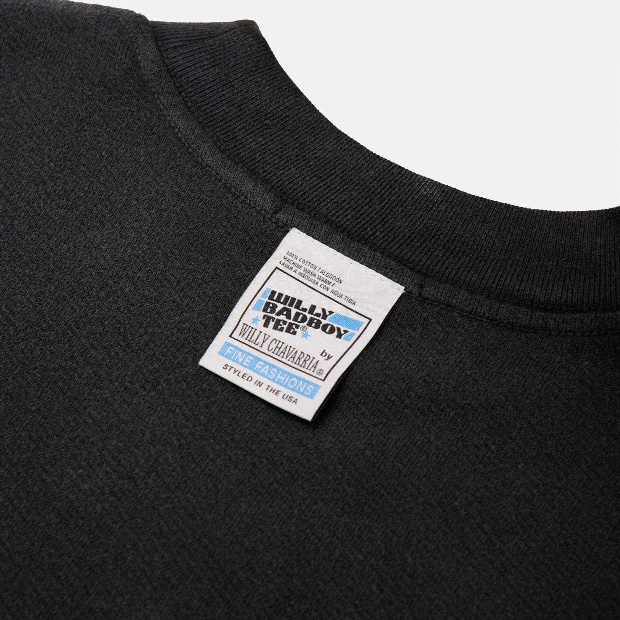 Willy Chavarria The Inside Out Muscle Tee in Black