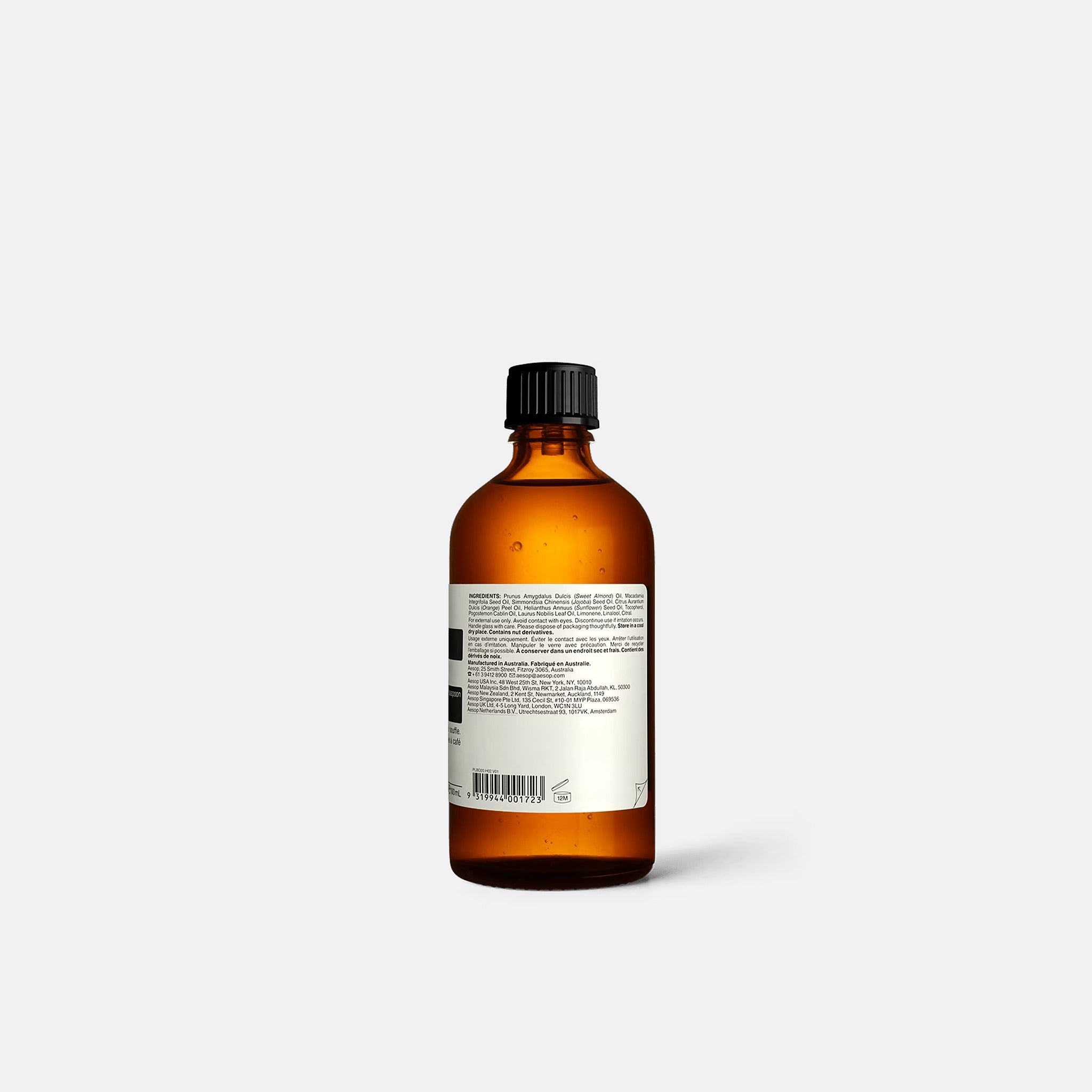 Breathless Hydrating Body Oil 100ml from Aesop
