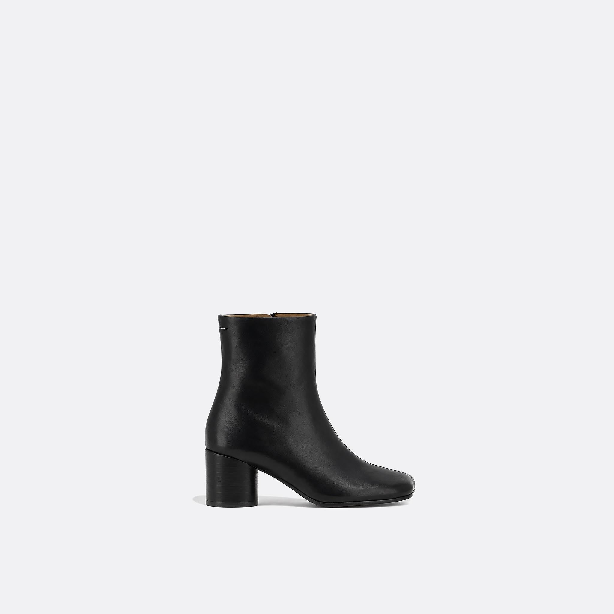 Anatomic Leather Ankle Boots from MM6 Maison Margiela