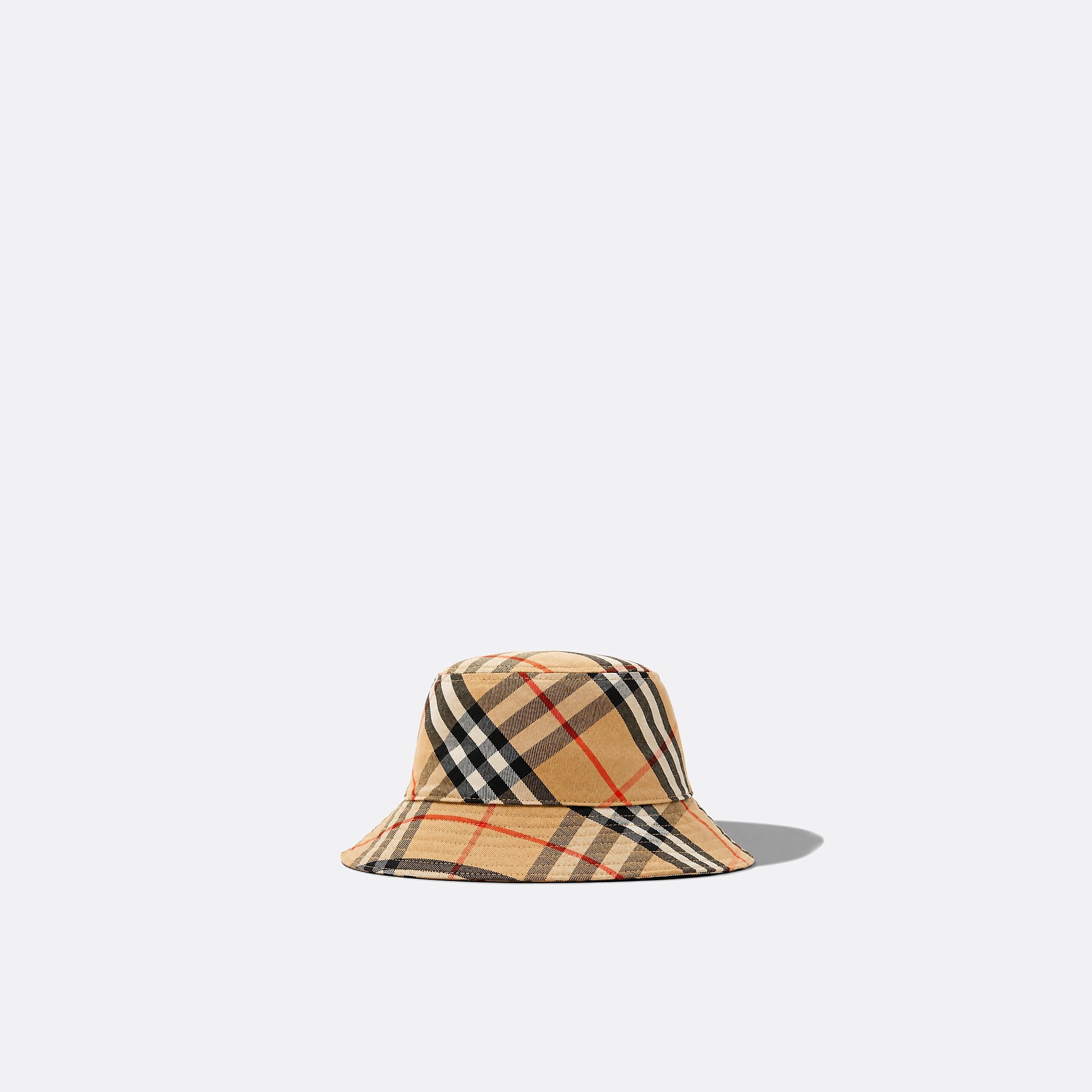 Check Knight Bucket Hat from Burberry