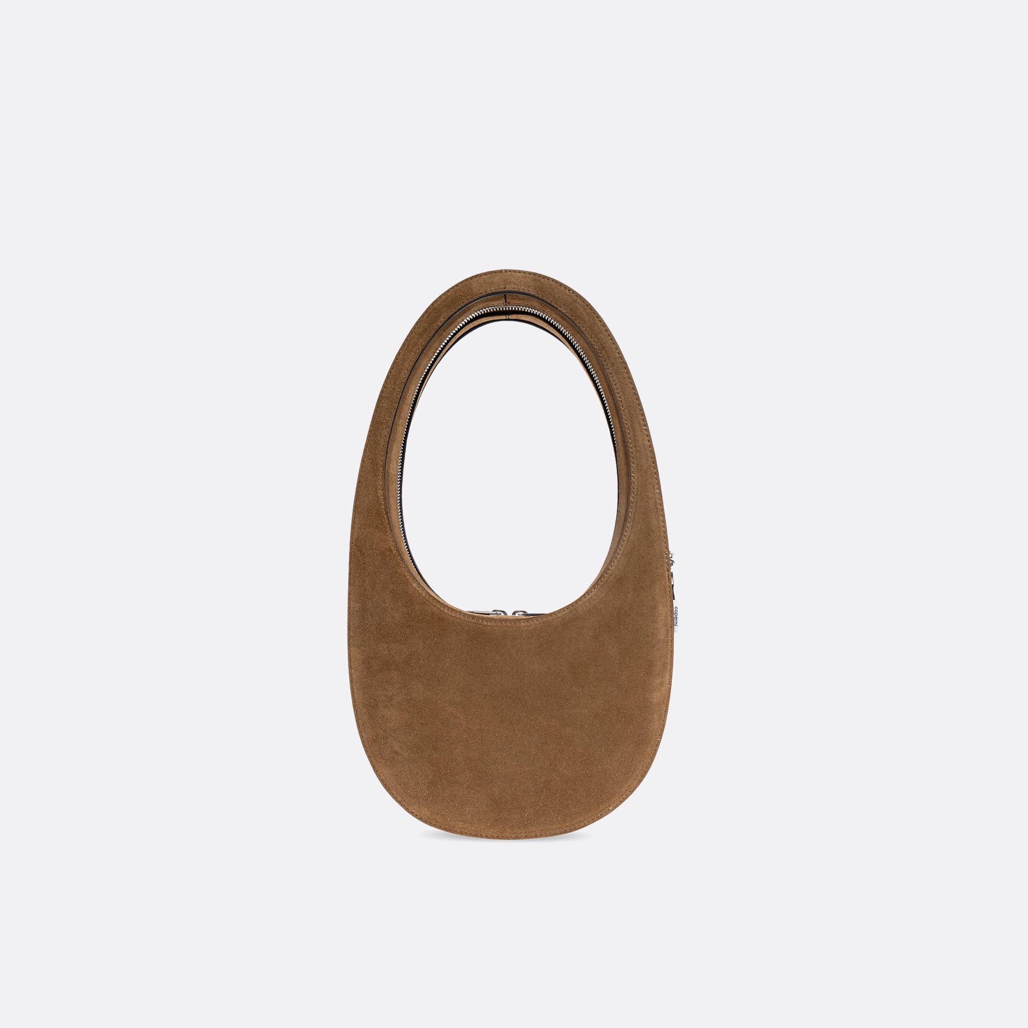 The Suede Swipe Crossbody Bag from Coperni