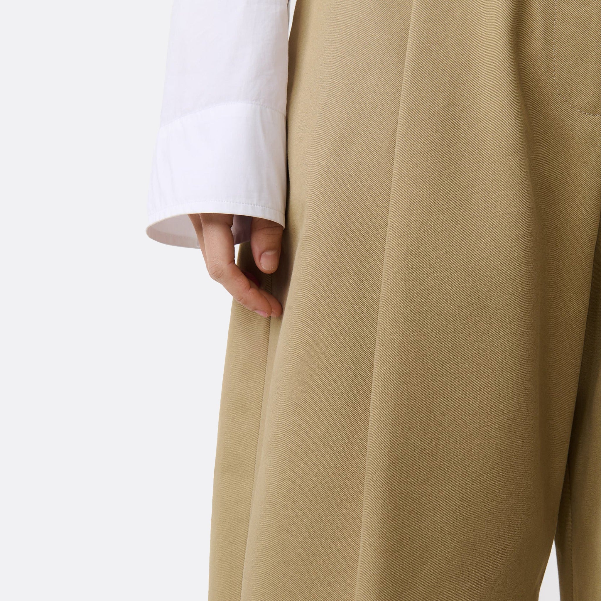 The Dordoni Volume Pant from Studio Nicholson in Tan