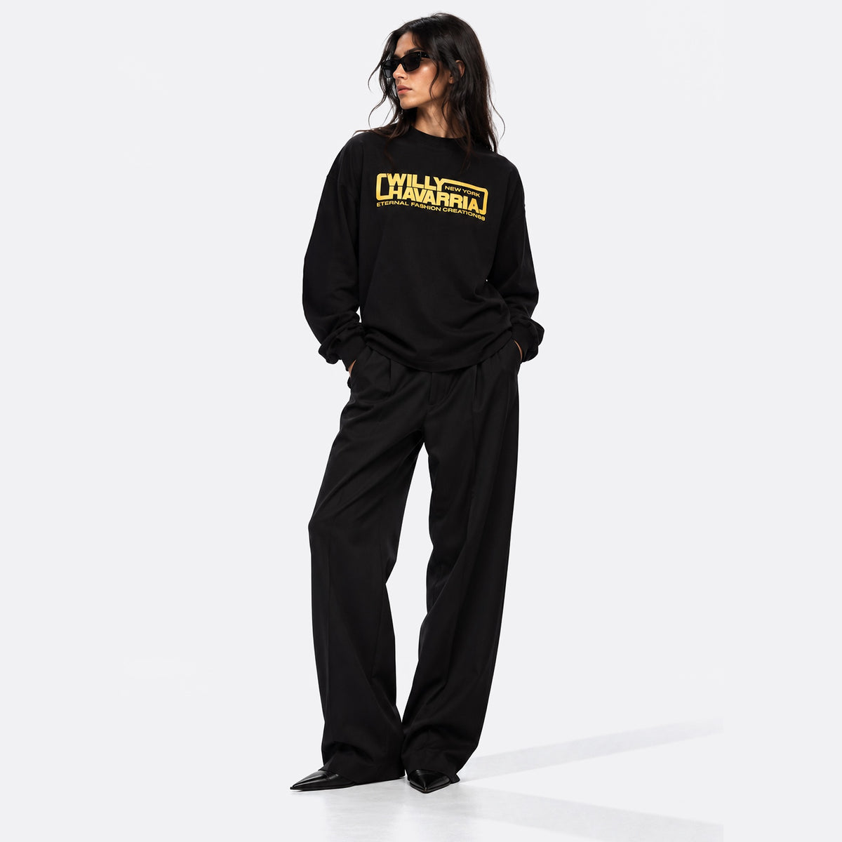 Eternal Fashion Creations LS Buffalo Tee from Willy Chavarria