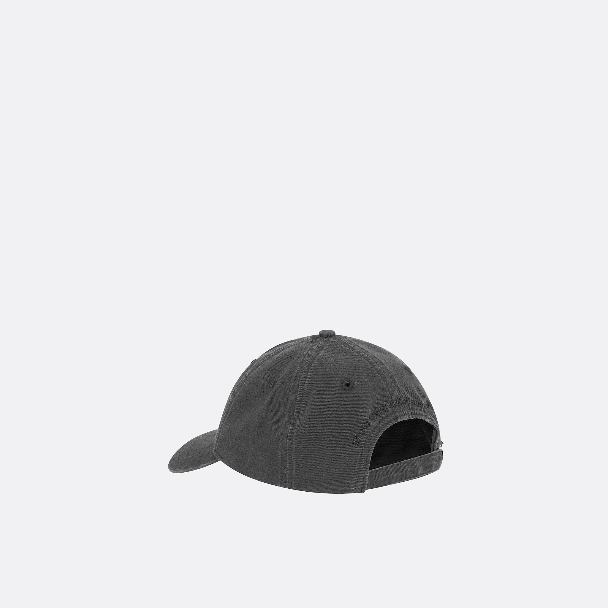 Canvas Cap by Ganni in Black