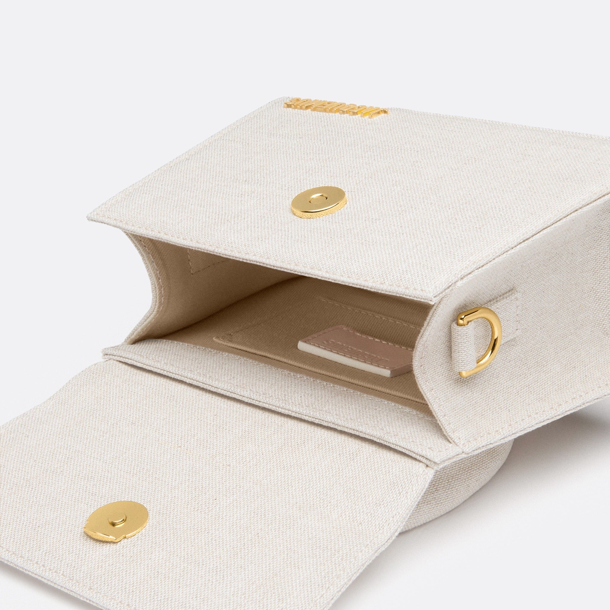 The Chiquito Medium Handbag by Jacquemus in Light Greige