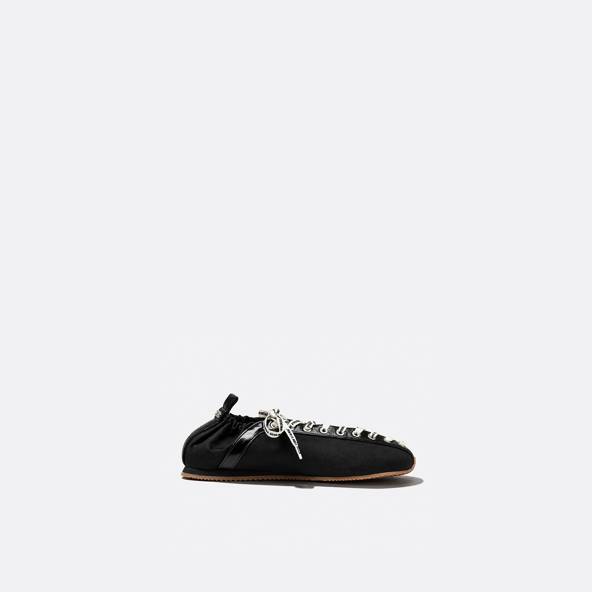 Lace Up Sporty Ballerina from Ganni