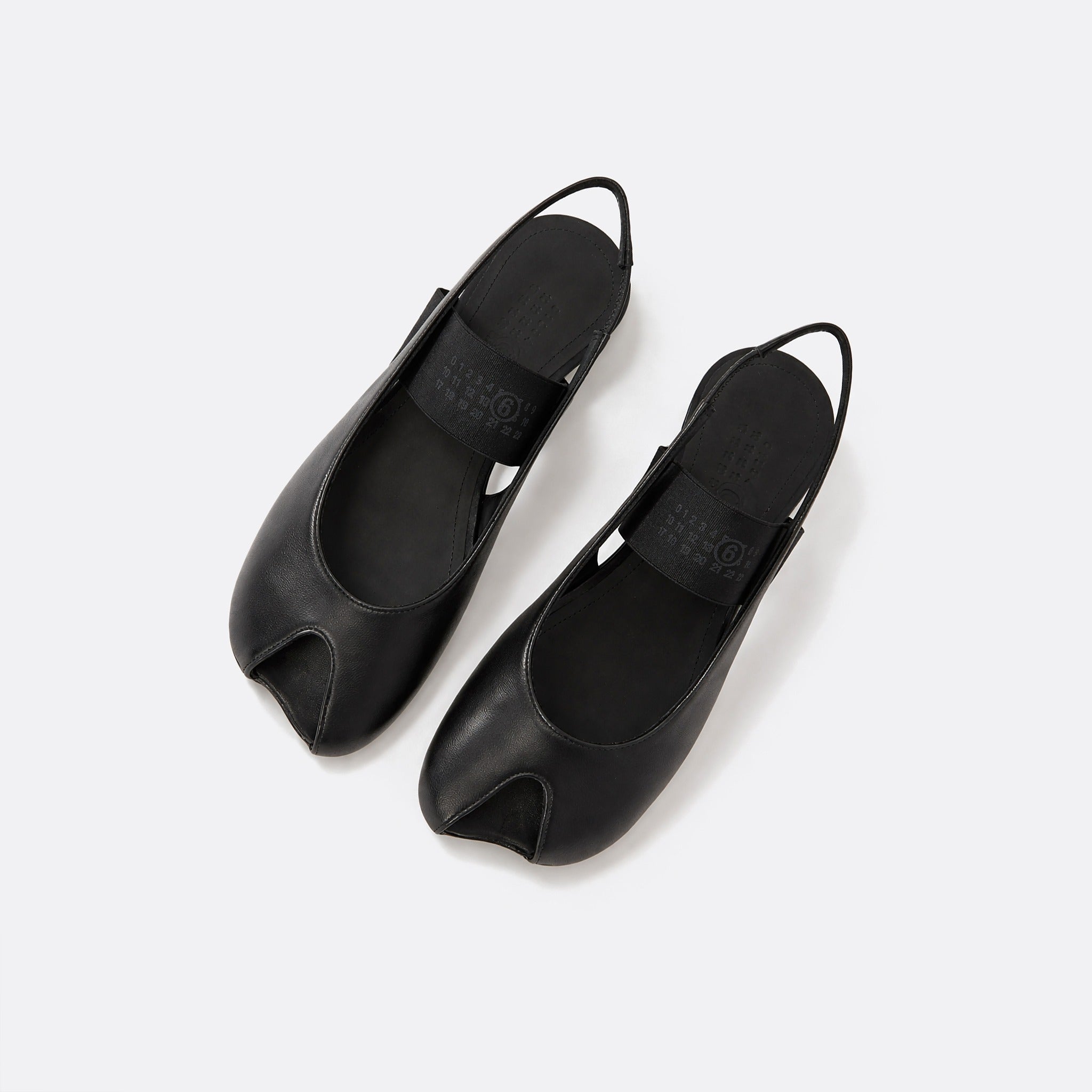 Open-Toe Leather Sandals from MM6 Maison Margiela