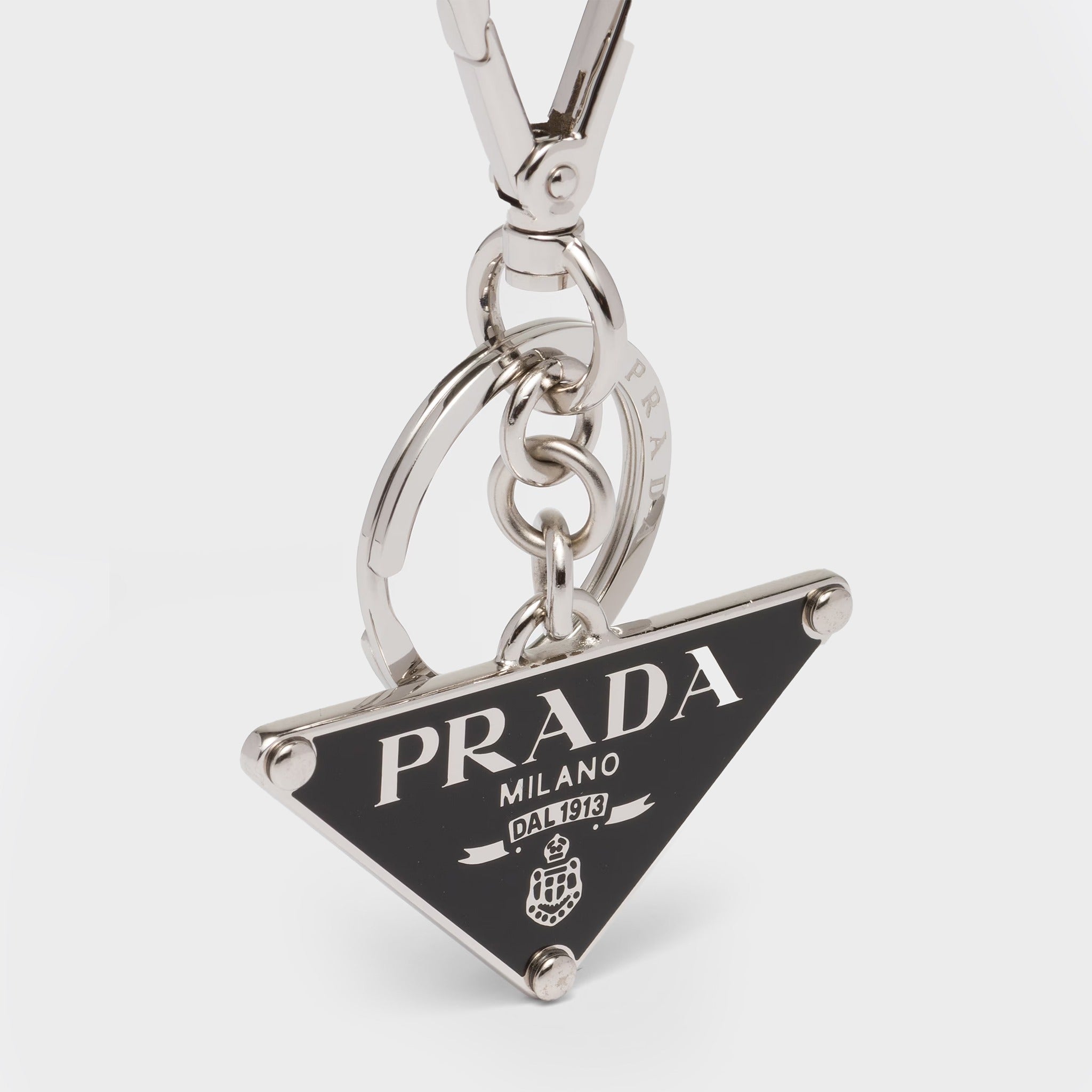 Metal Keychain from Prada
